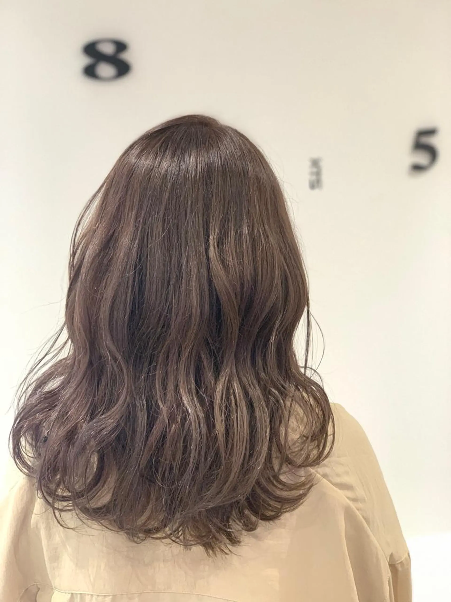 セミロング カラー カット ヘアカラー 松吉 純平のヘアスタイル