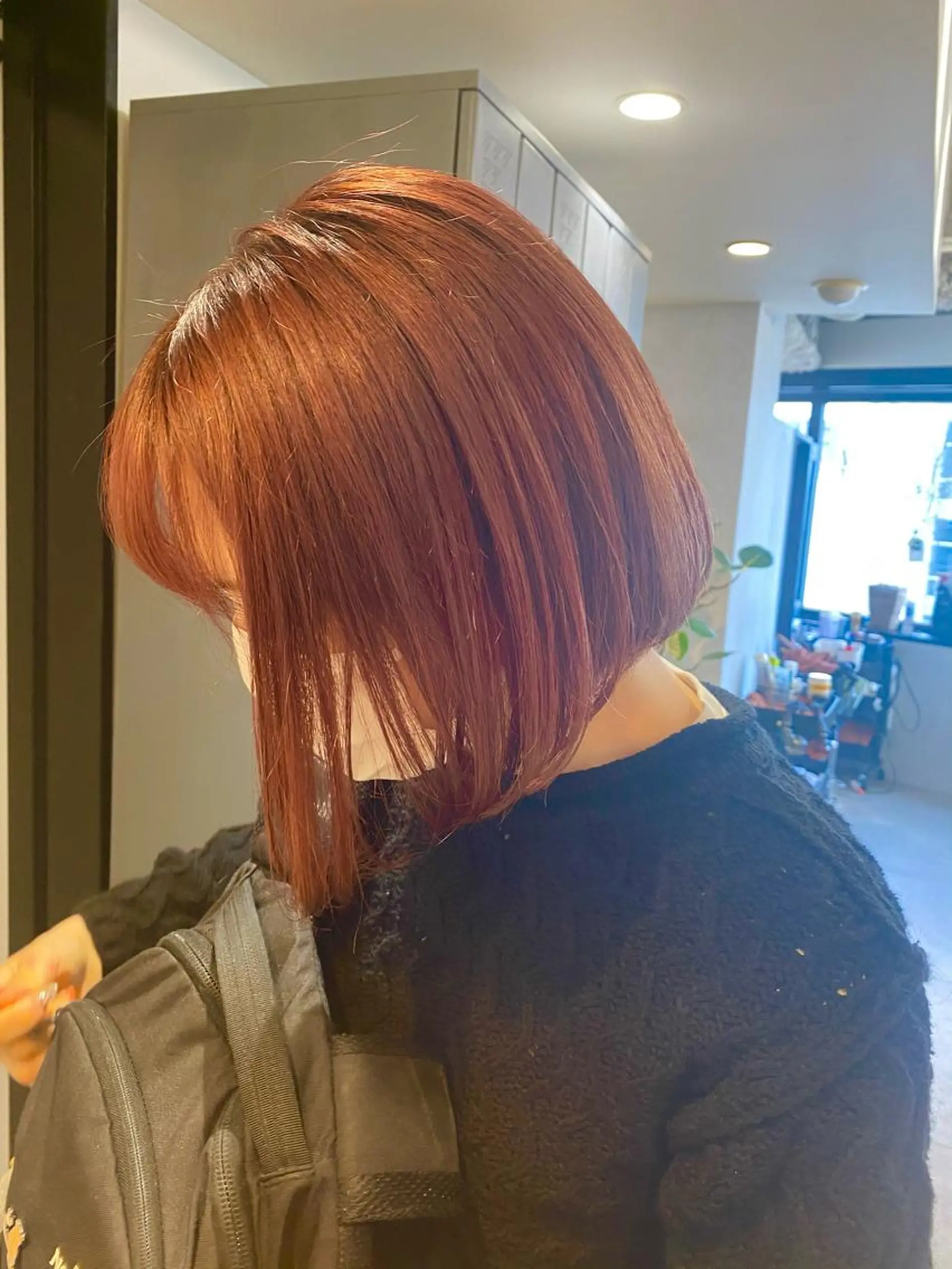 ミディアム ちばた/レイヤー 似合わせ/大阪中津のヘアスタイル