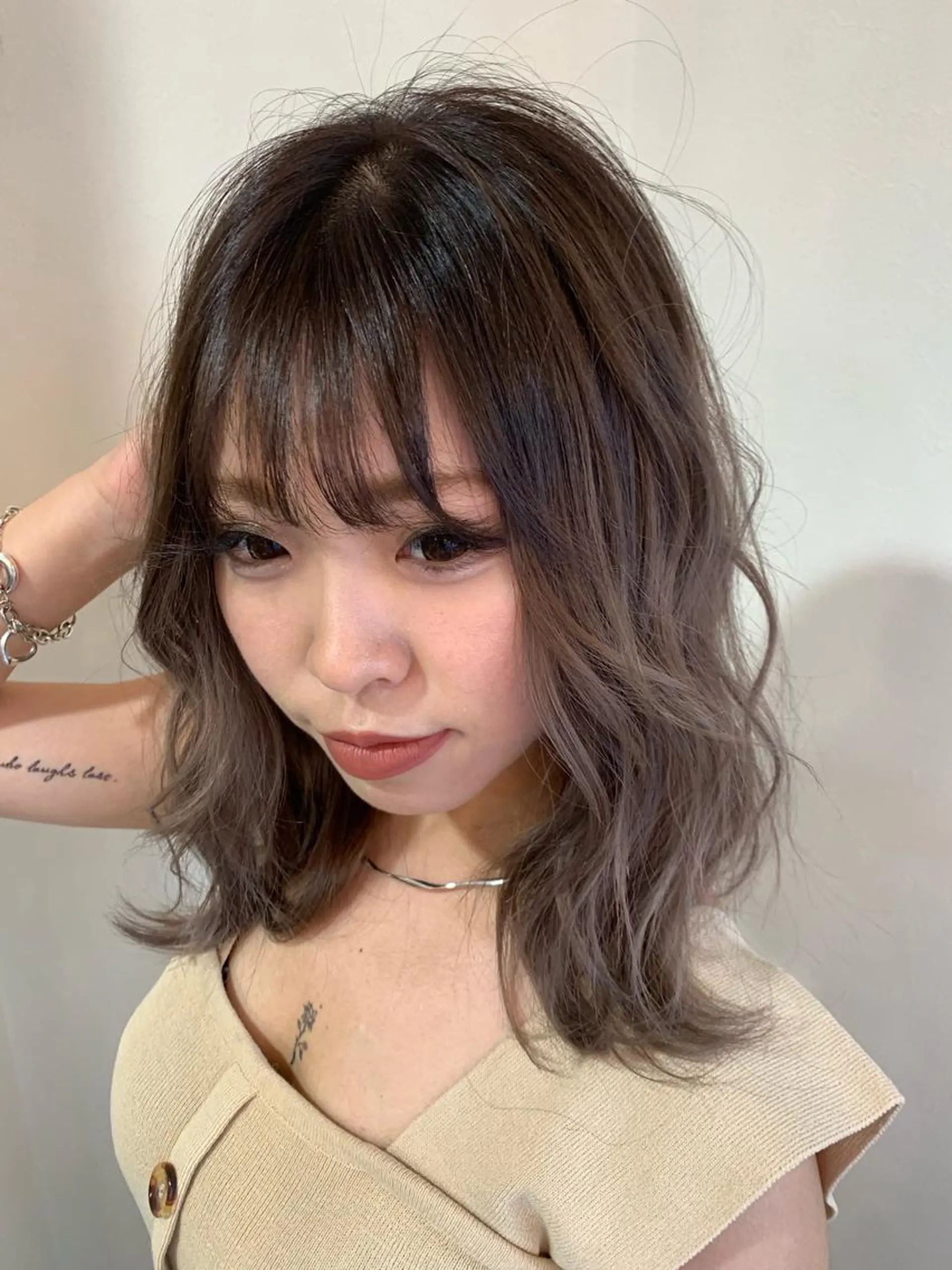 ミディアム カラー ヘアアレンジ Little_okinawa所属・Mikuri 【Little】のヘアスタイル