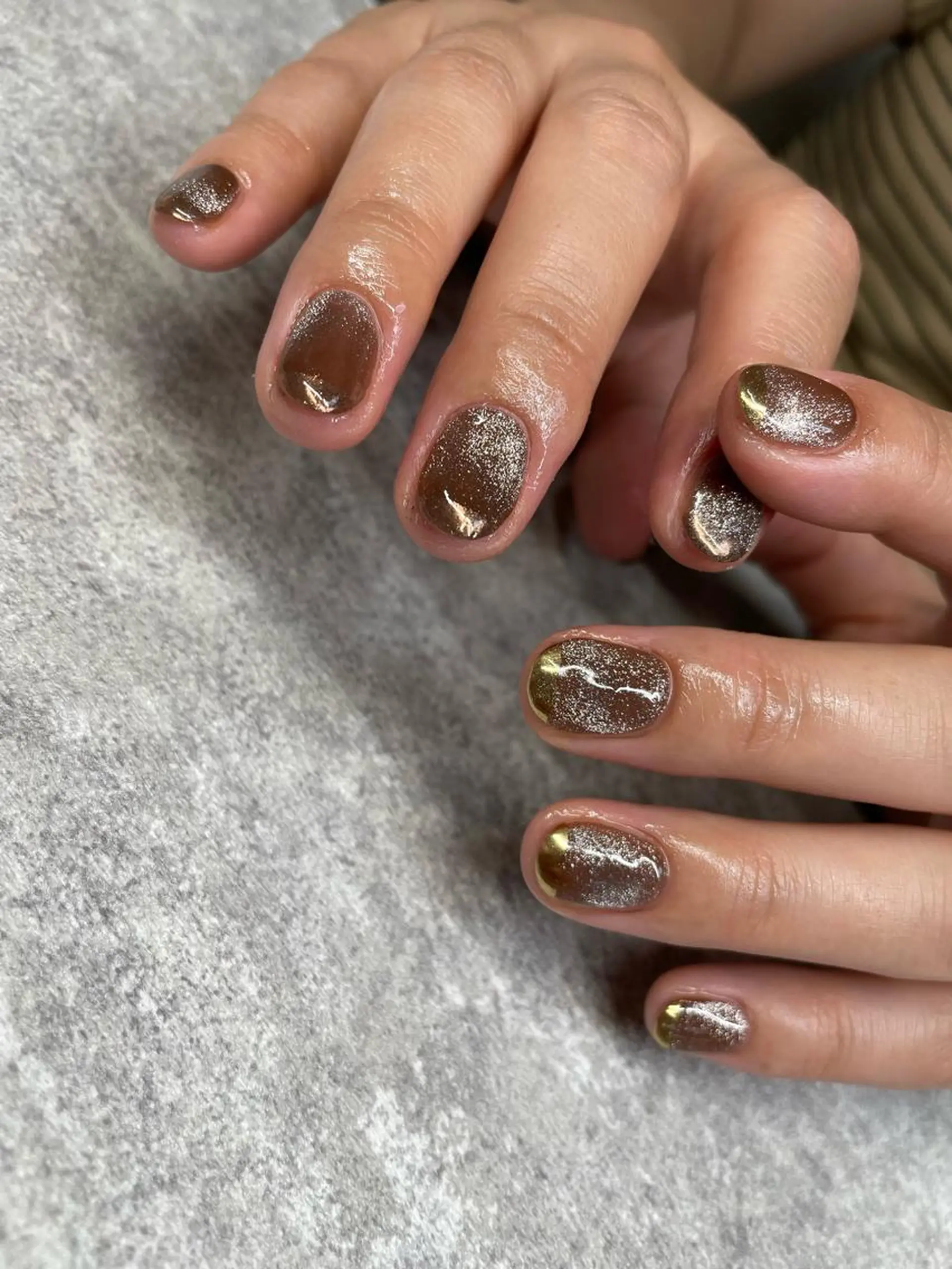 ロング カラー ヘアアレンジ キッズ ネイル マツエク・マツパ アイブロウ 福田 加奈のネイルデザイン