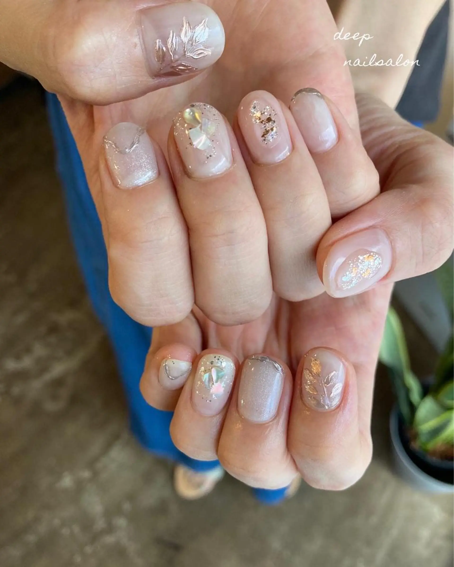 ネイル ブライダルネイル ハンドネイル DEEP nail salon所属・DEEP nail salonのネイルデザイン