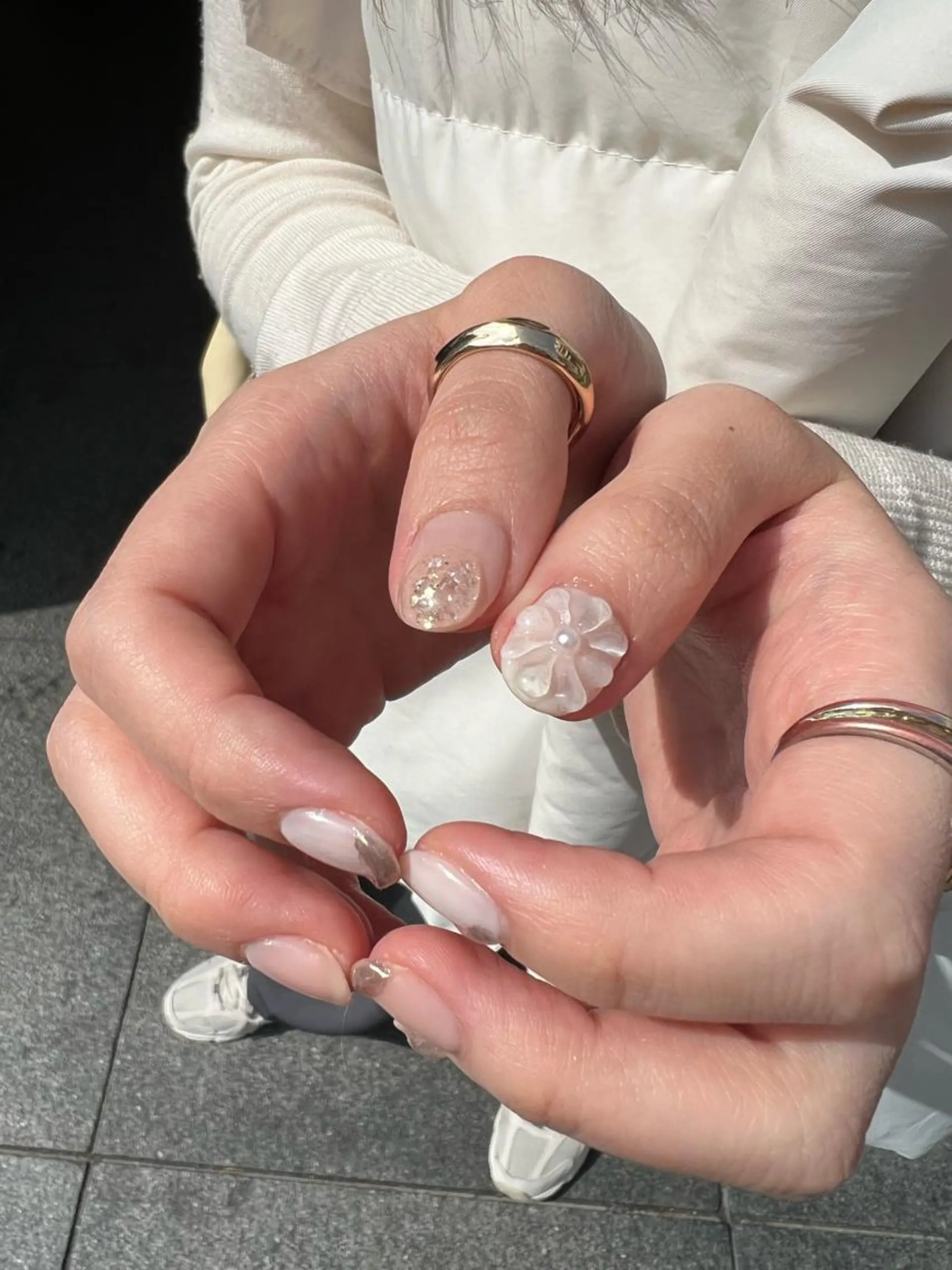 ネイル ぷっくりネイル 個性派／中韓ネイル SAKURAのネイルデザイン