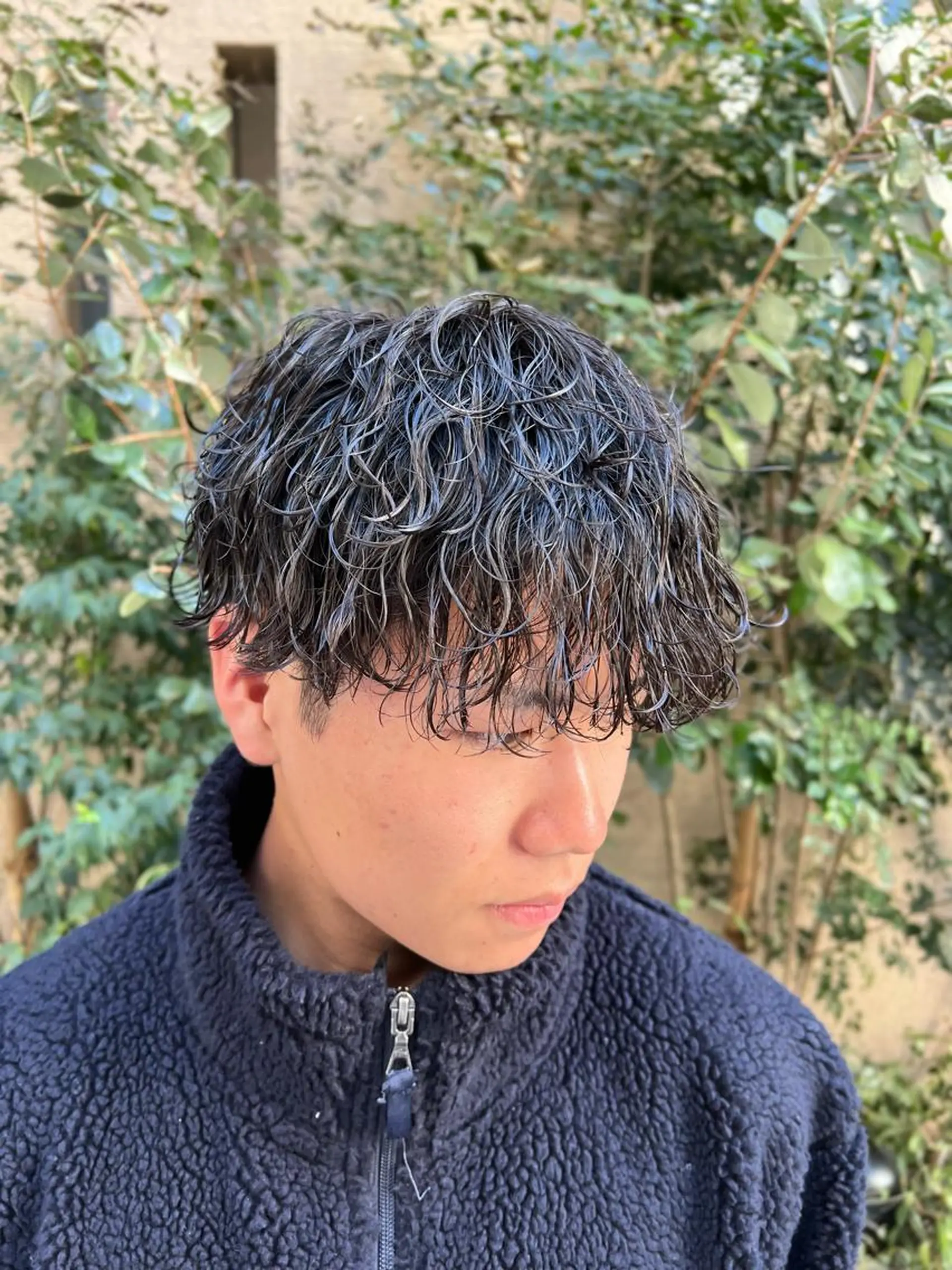 ショート パーマ メンズ メンズパーマ カット パーマ トリートメント fifth JINGUMAE所属・波巻きスパイラルパー マ/シャドウパーマ駿のヘアスタイル