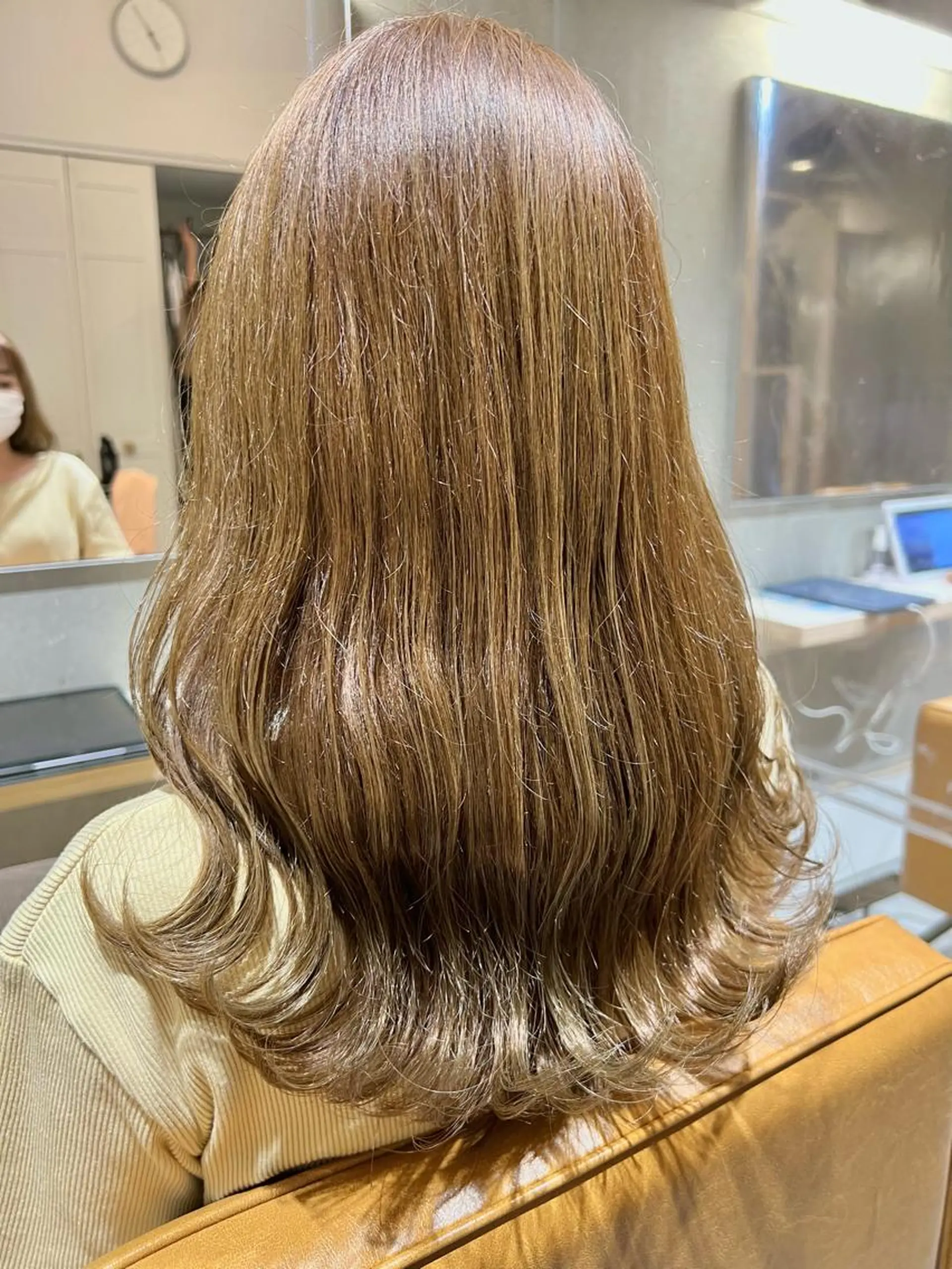 セミロング カラー カット ヘアカラー 縮毛矯正×艶カラー /中村勇太のヘアスタイル