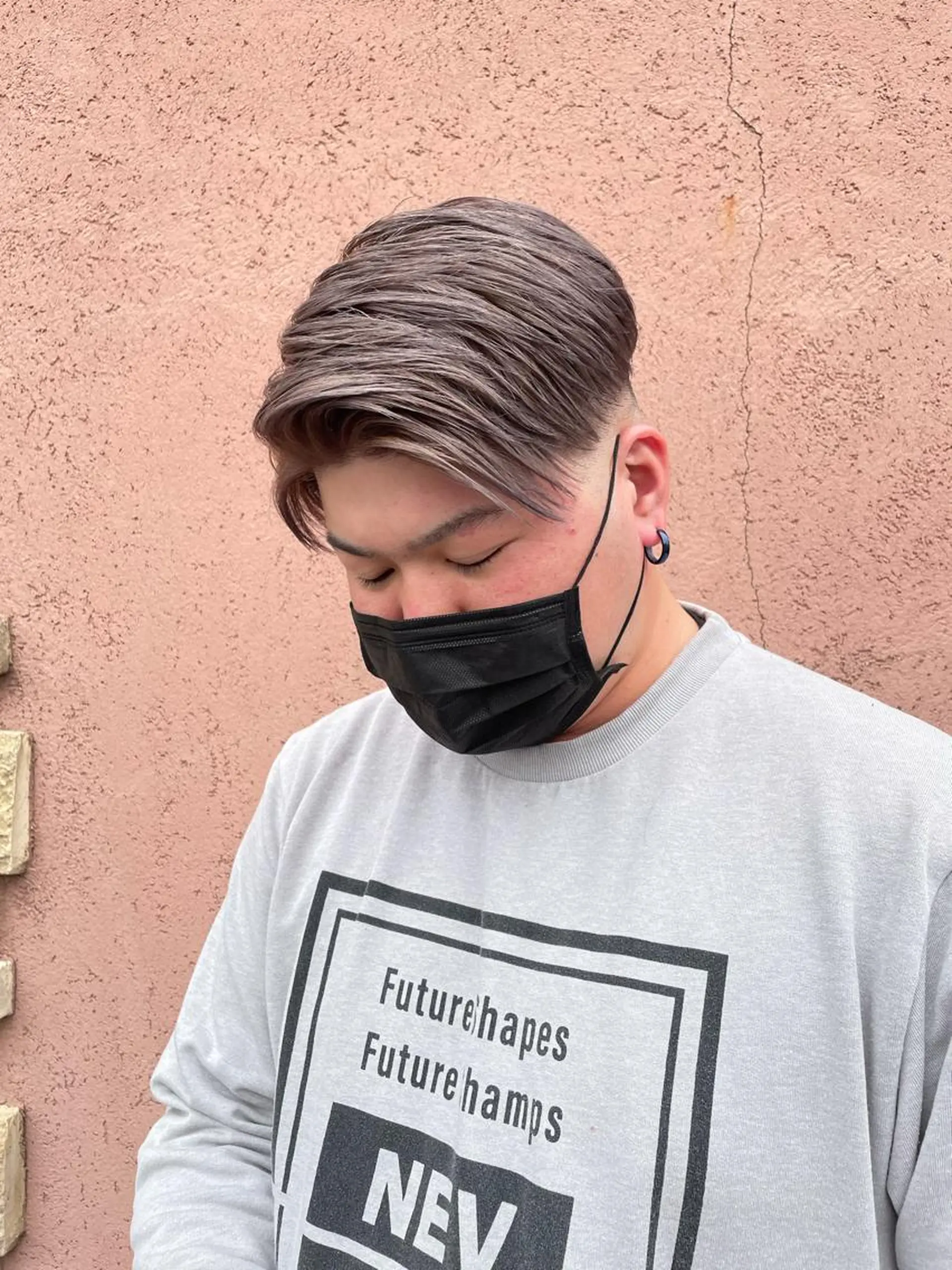 メンズ メンズブリーチ 【Gisel】 Asakiのヘアスタイル