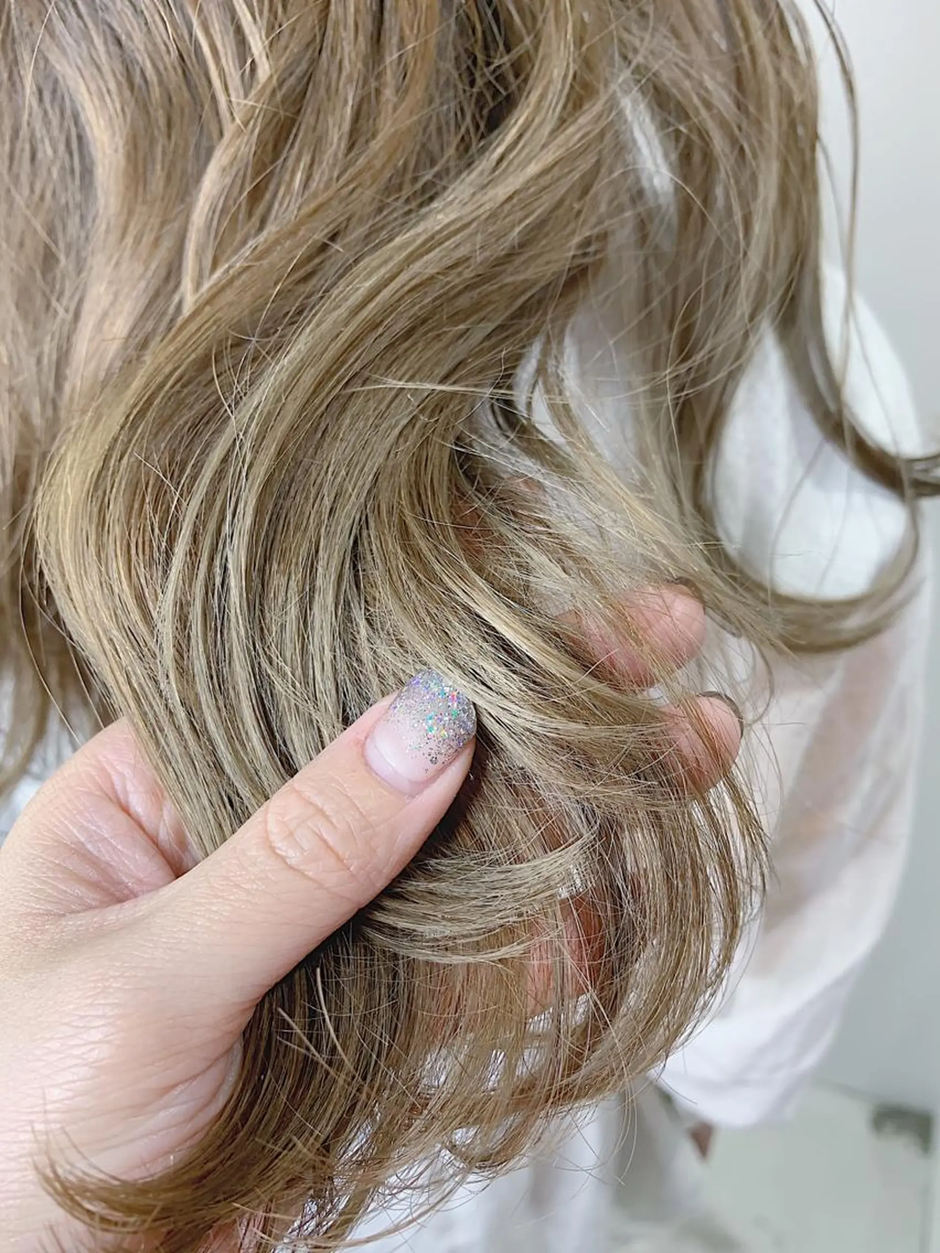 ロング カラー ヘアアレンジ アディクシーカラー ベージュカラー グレージュ ハイライトカラー イルミナカラー レイヤーカット/艶髪 🎀笠原 優花🎀のヘアスタイル
