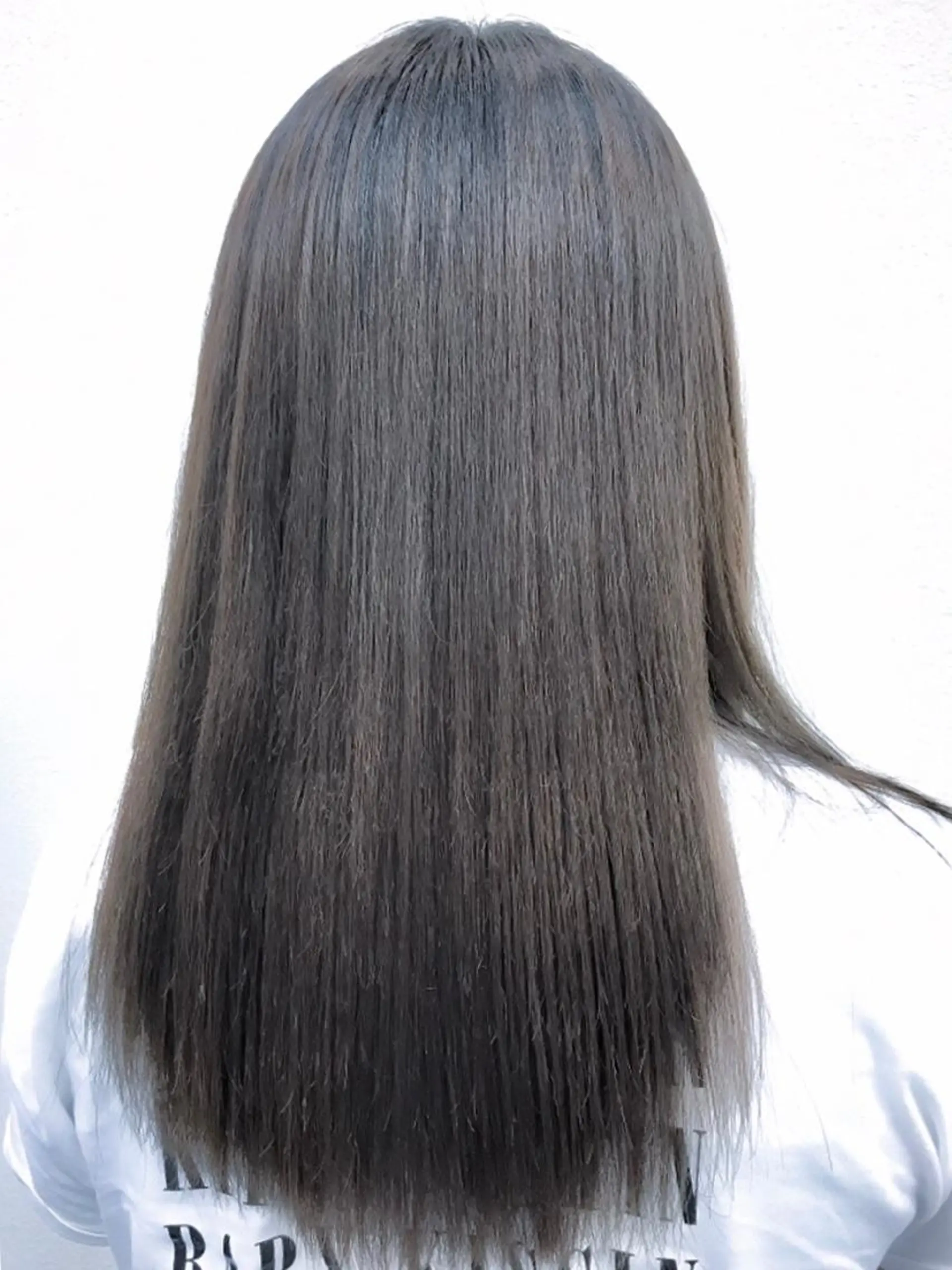 ロング パーマ カット ヘアカラー 縮毛矯正 トリートメント 🌈ブリーチ縮毛矯正 相原慎🌈のヘアスタイル