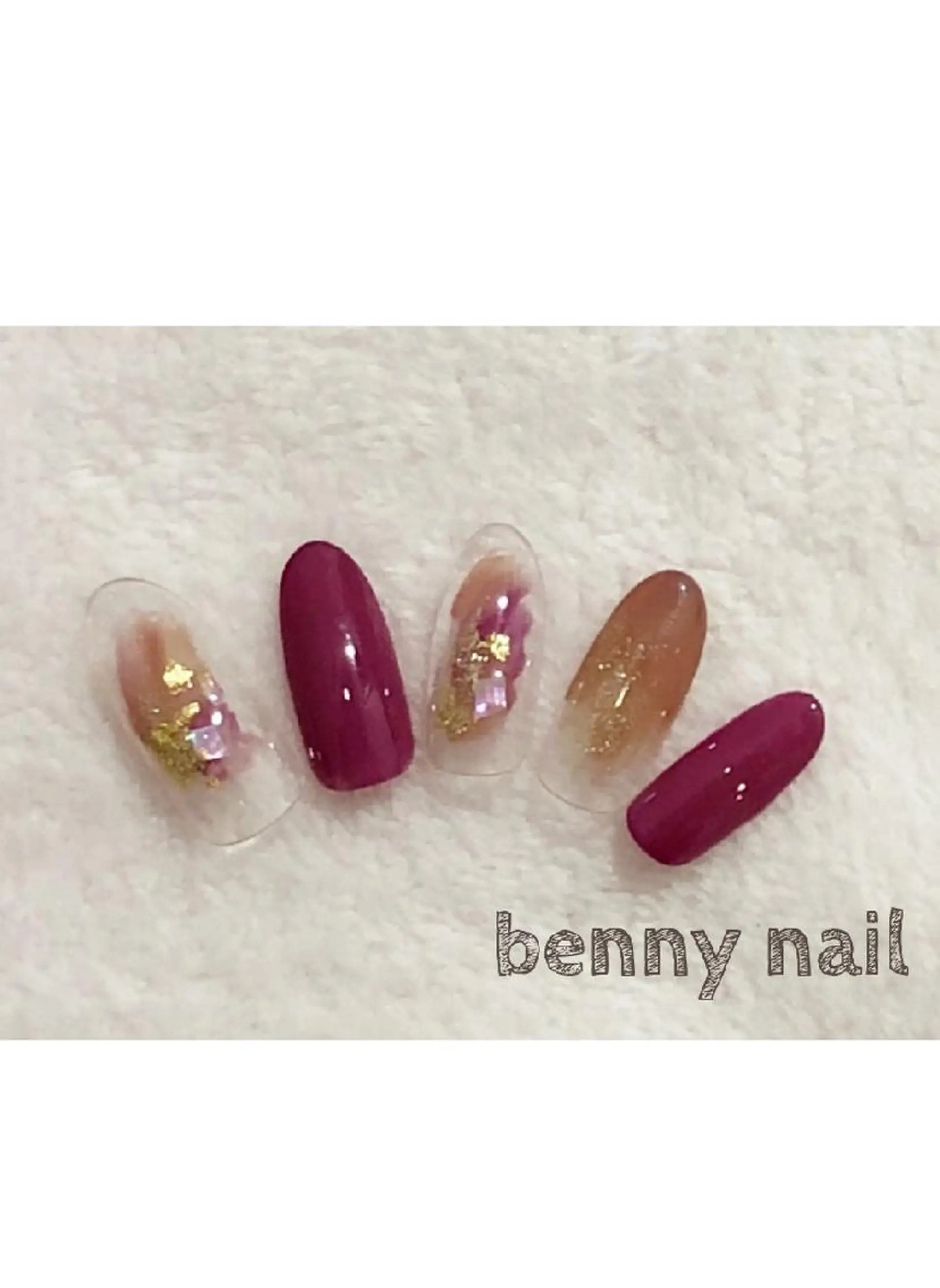 ネイル 最終受付23時半 benny nailのネイルデザイン