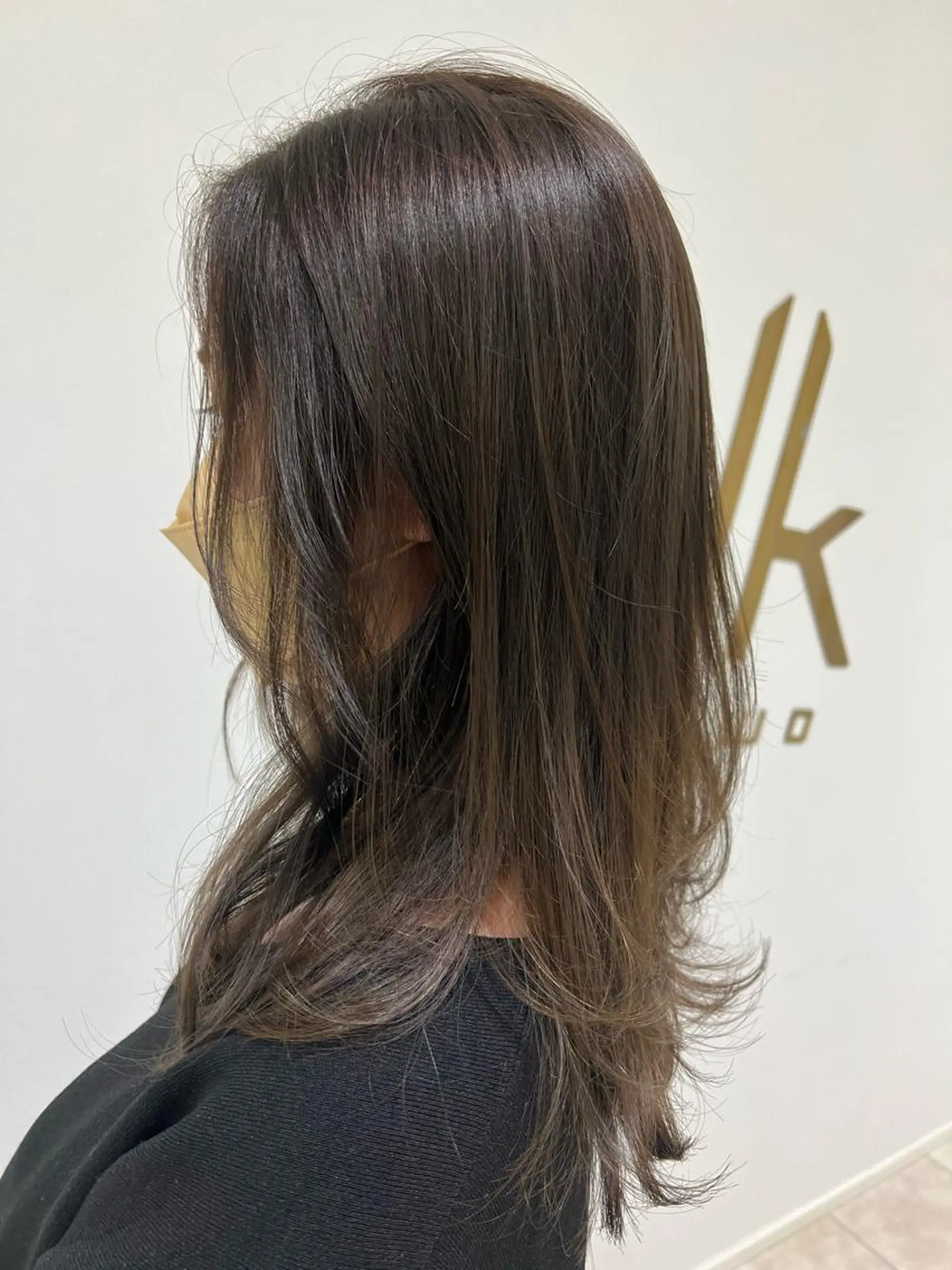 セミロング カラー 💎K-two名古屋 安田ちづる💎のヘアスタイル