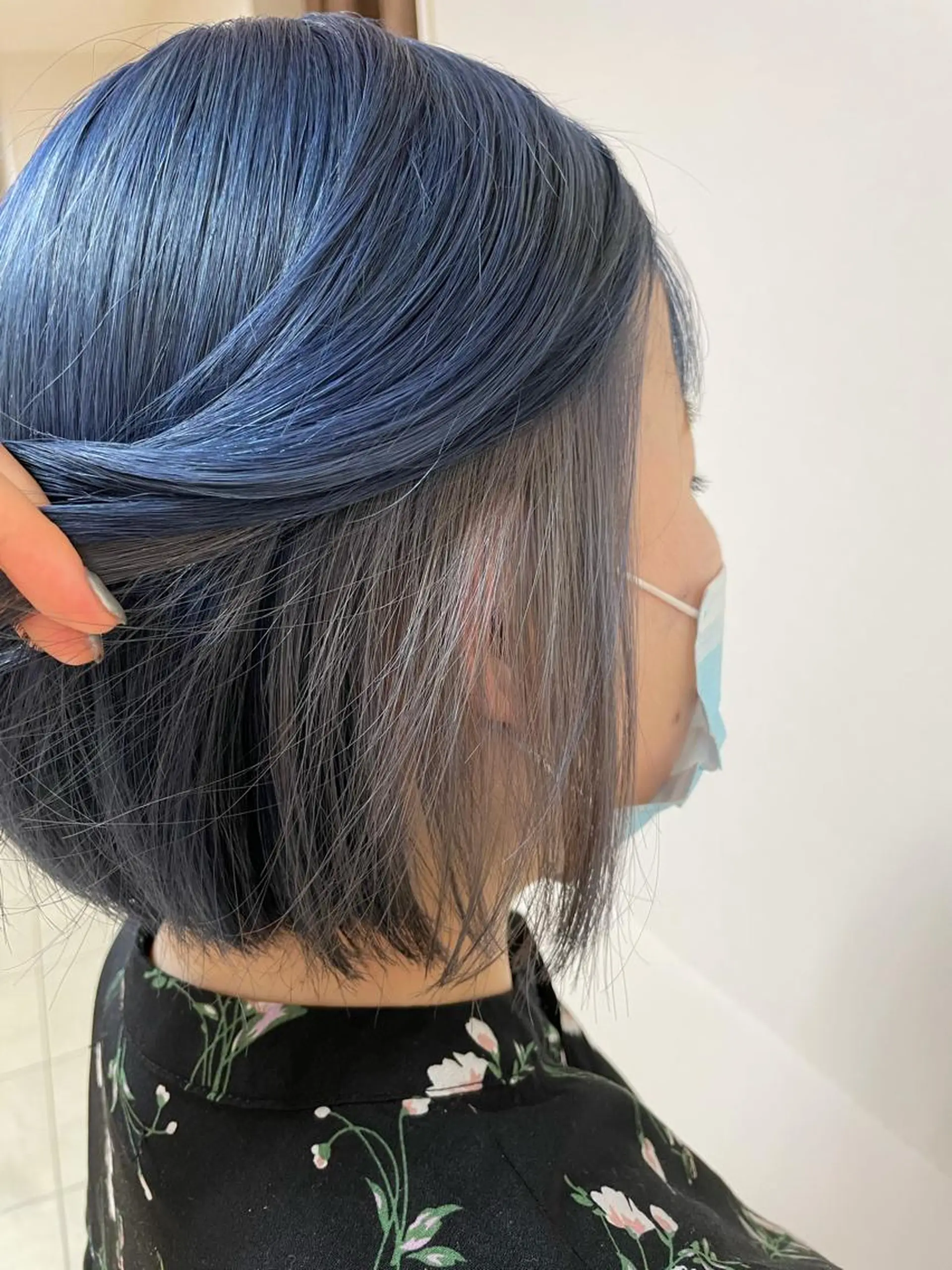 ミディアム カラー ヘアアレンジ ヘアカラー トリートメント 【Sweep】おじま のぞみのヘアスタイル