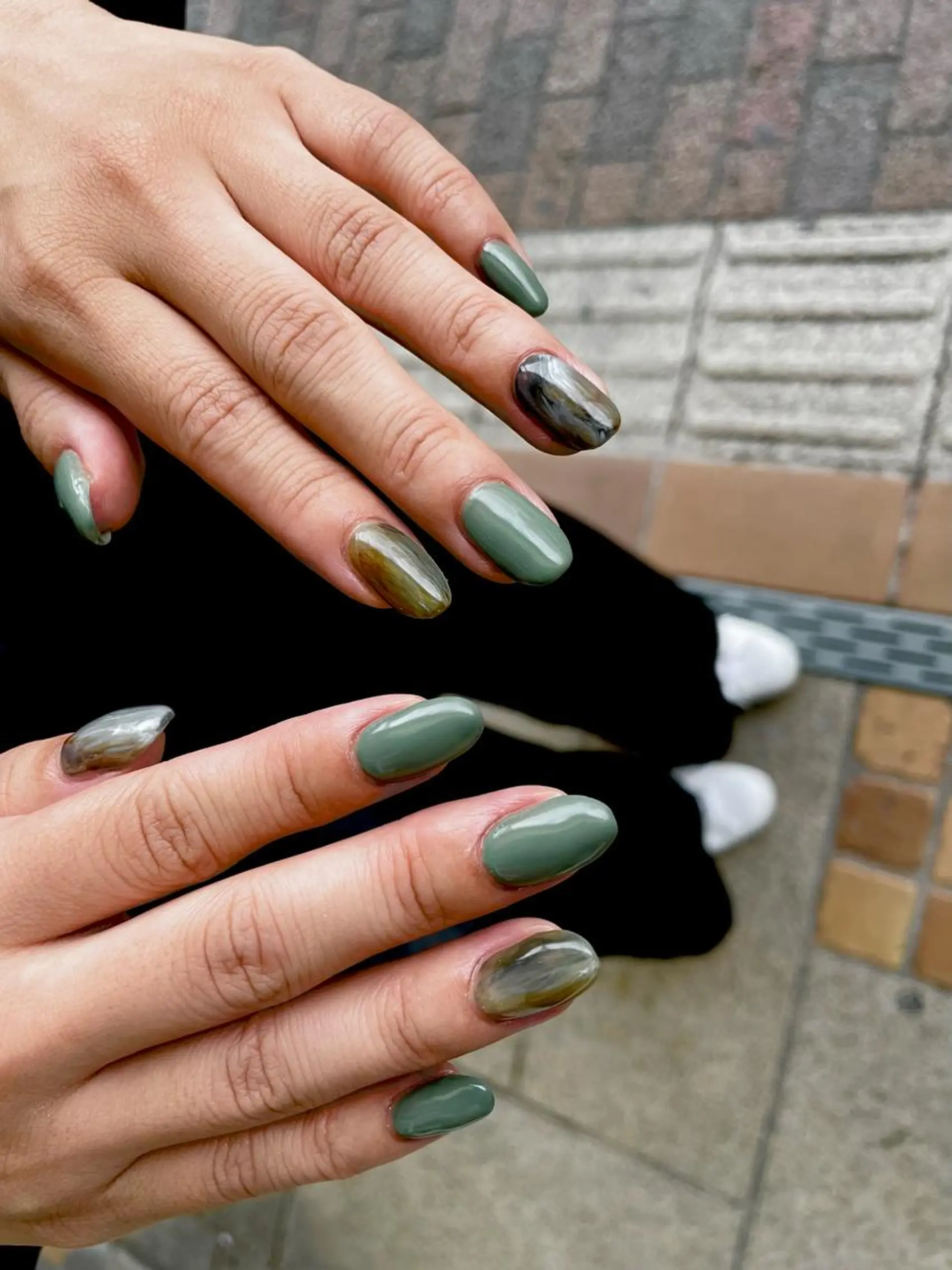 ネイル シンプルネイル ネイリスト Kaoriのネイルデザイン