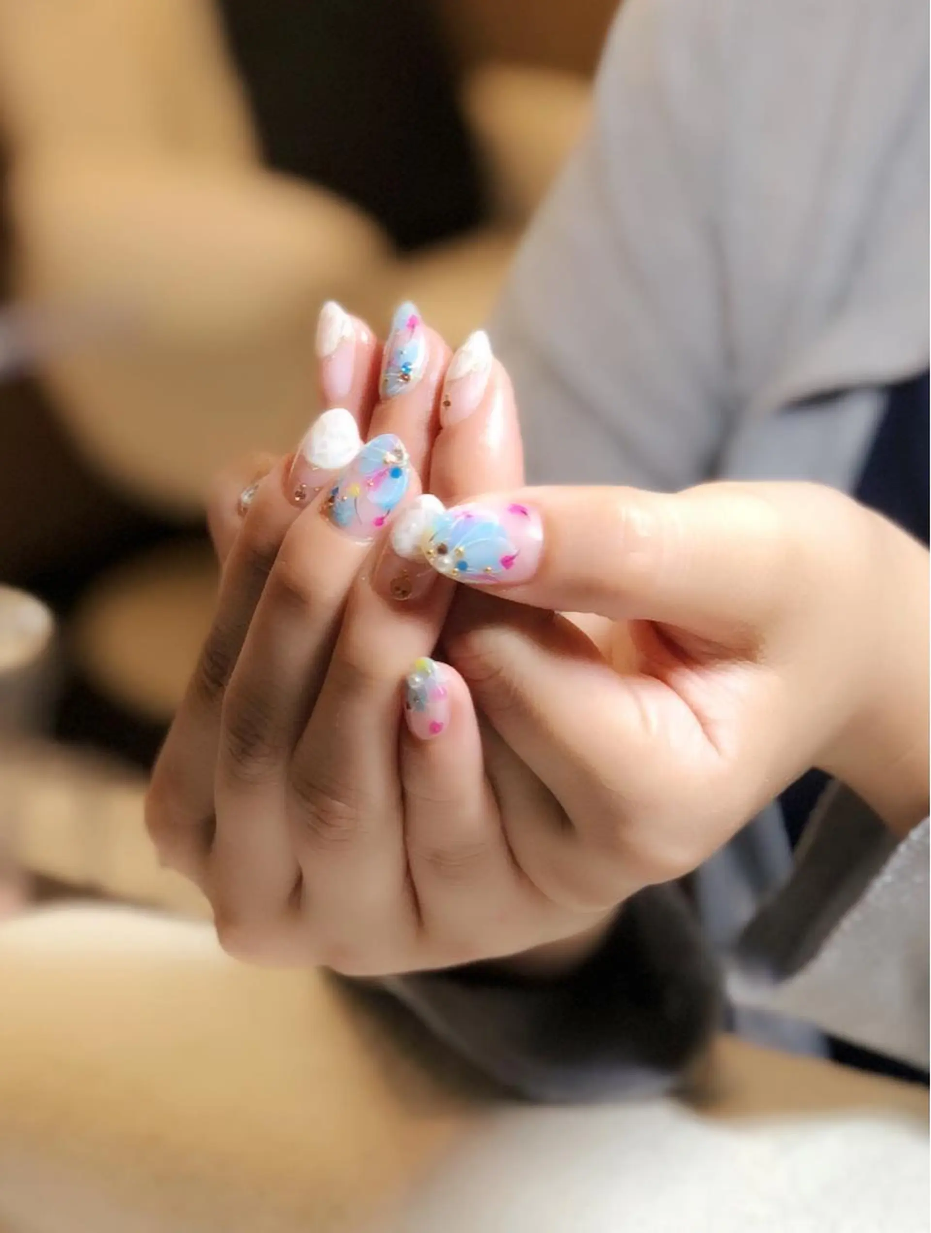 ネイル 持ち込み パラジェル lira nailのネイルデザイン