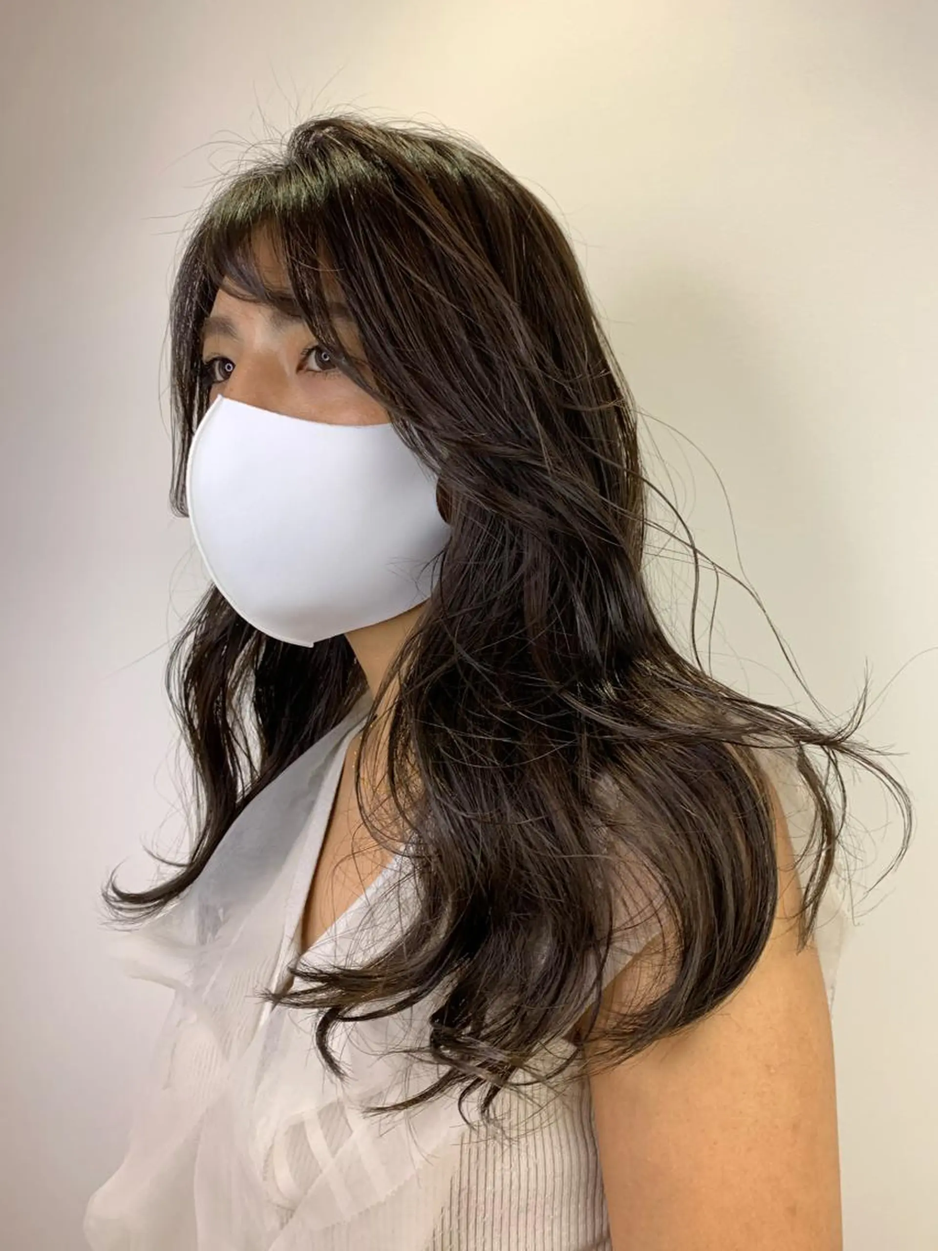 ロング カラー ブラウンカラー チョコレートブラウン SALOWIN神戸三宮店所属・【美髪を叶える】中谷 彰宏（アキ)のヘアスタイル