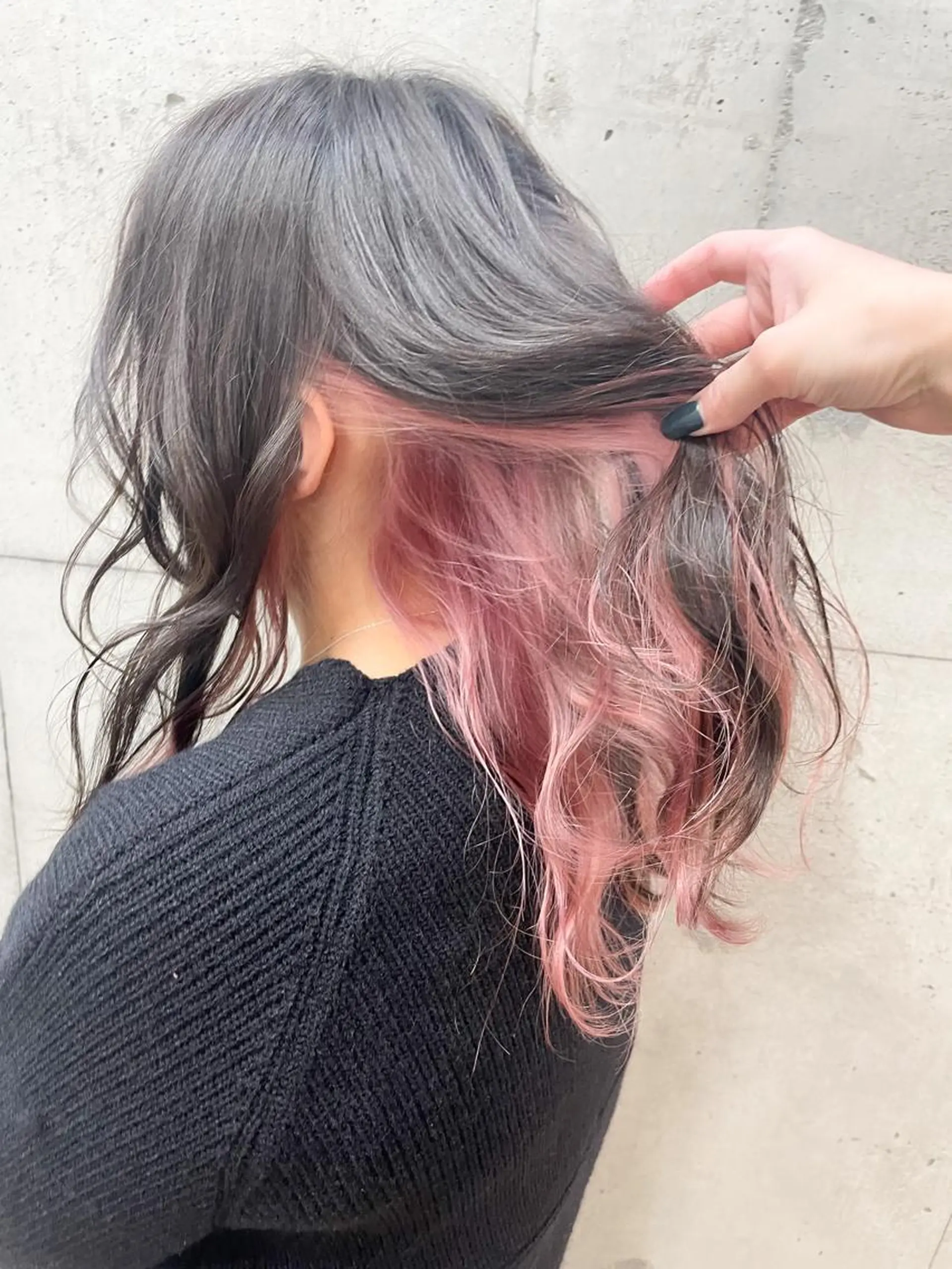 ロング カラー カット ヘアカラー youres hair 髪質改善トリートメント&ヘッドスパ  新宿三丁目店【ユアーズヘア】所属・🦋透明感カラー 👑NODOKA🦋のヘアスタイル