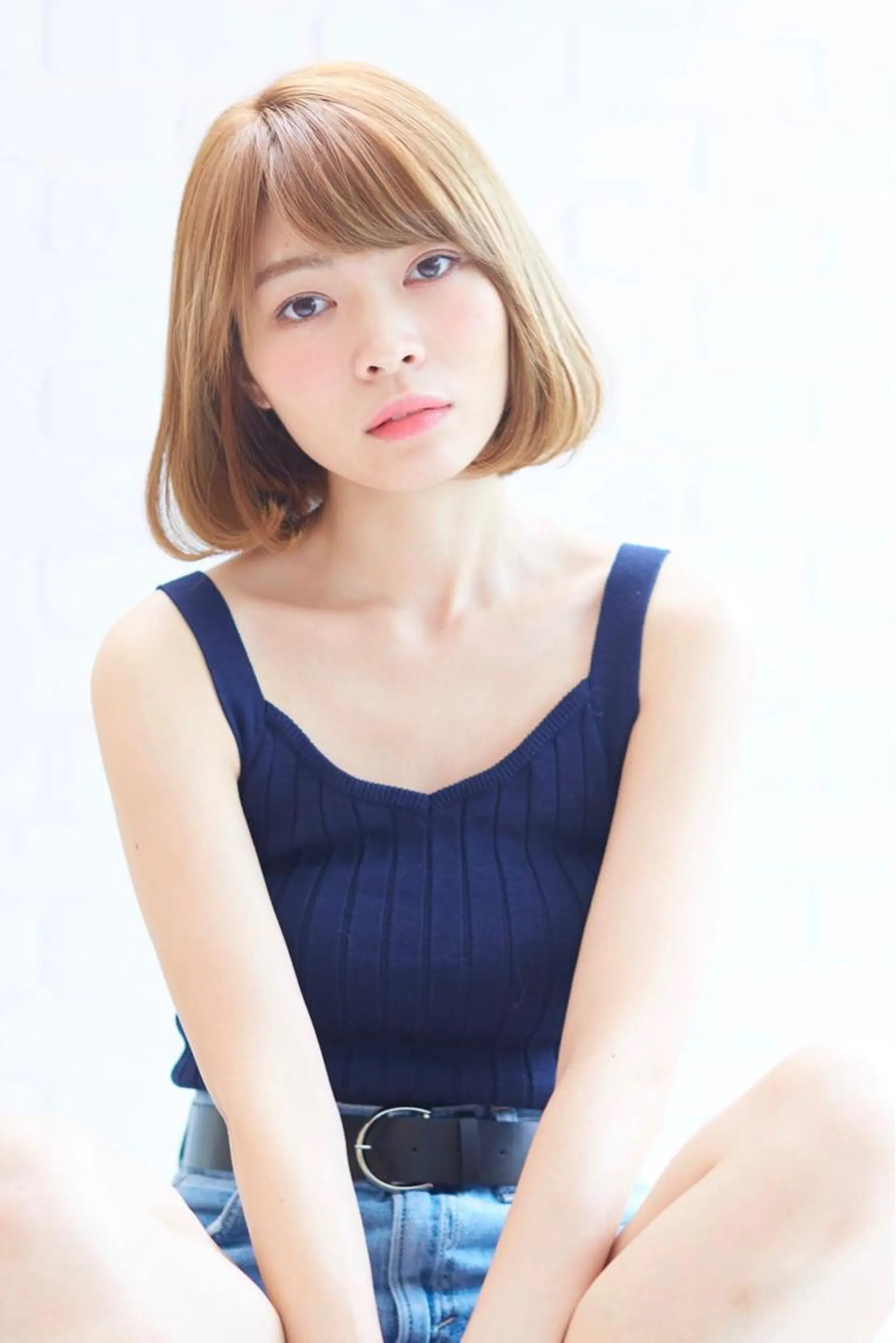 ミディアム THE DAY所属・AKI HASHIMOTOのヘアスタイル