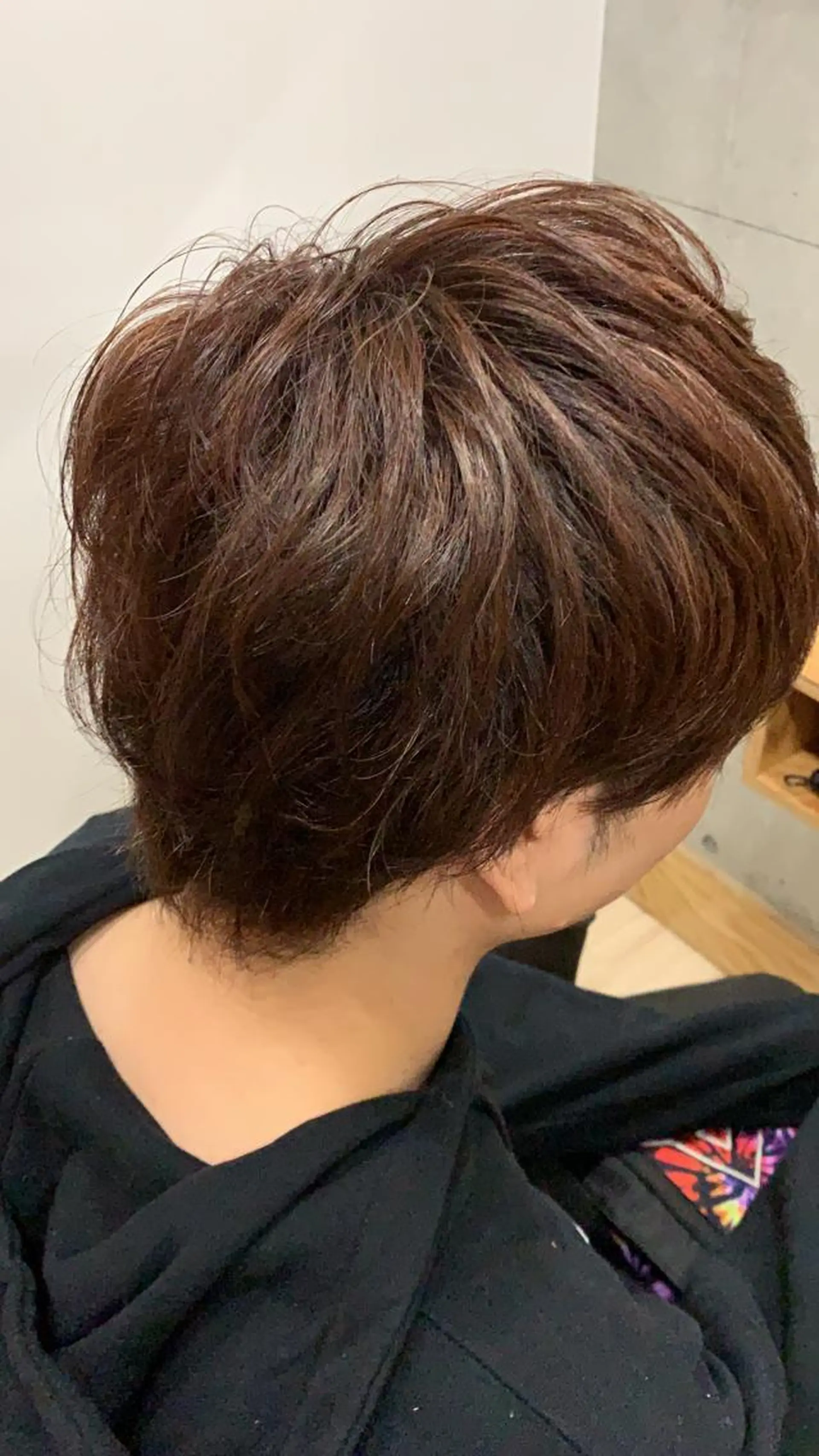 ショート カラー パーマ メンズ ViaLa Hair 🌈すずきたくむ✂︎のヘアスタイル