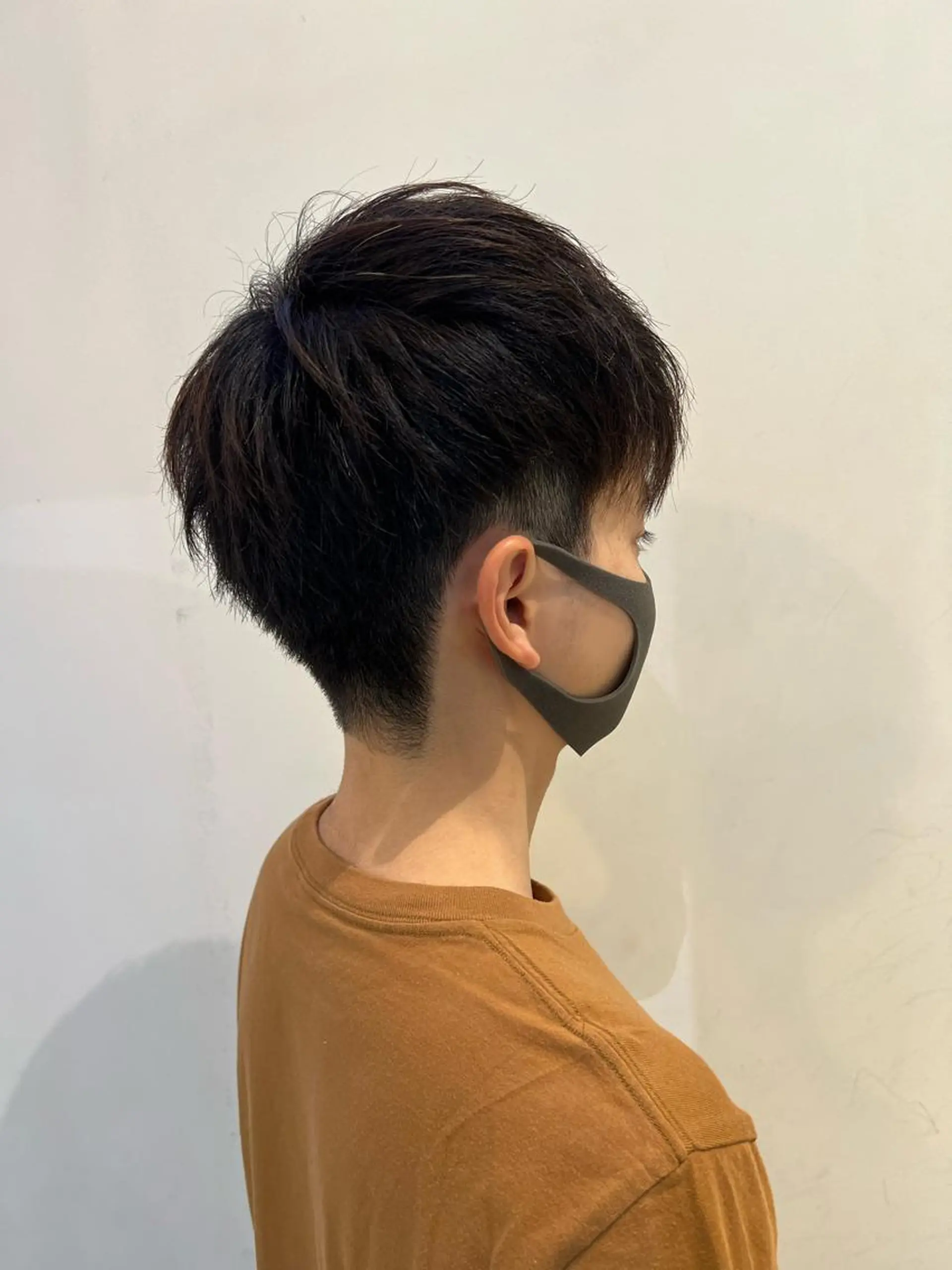 メンズ ブリーチしない暖色 カラー🥀杉 優菜のヘアスタイル