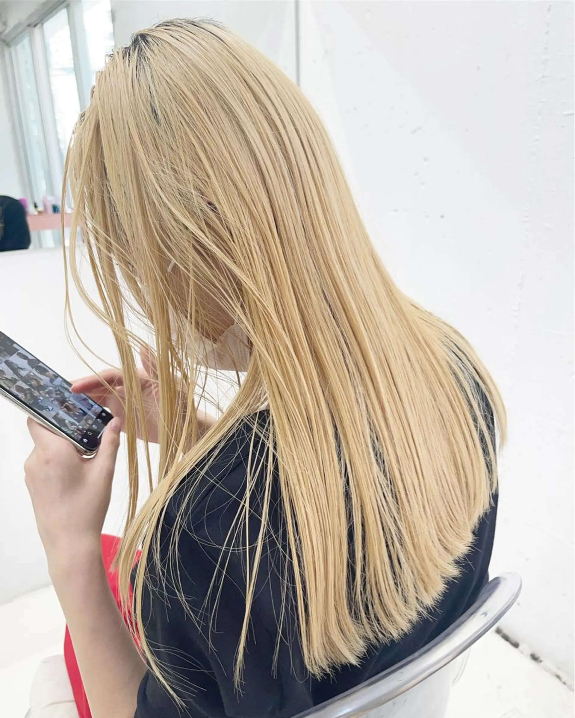 ロング カラー レイヤーカットとハイ トーン/HIROKIのヘアスタイル