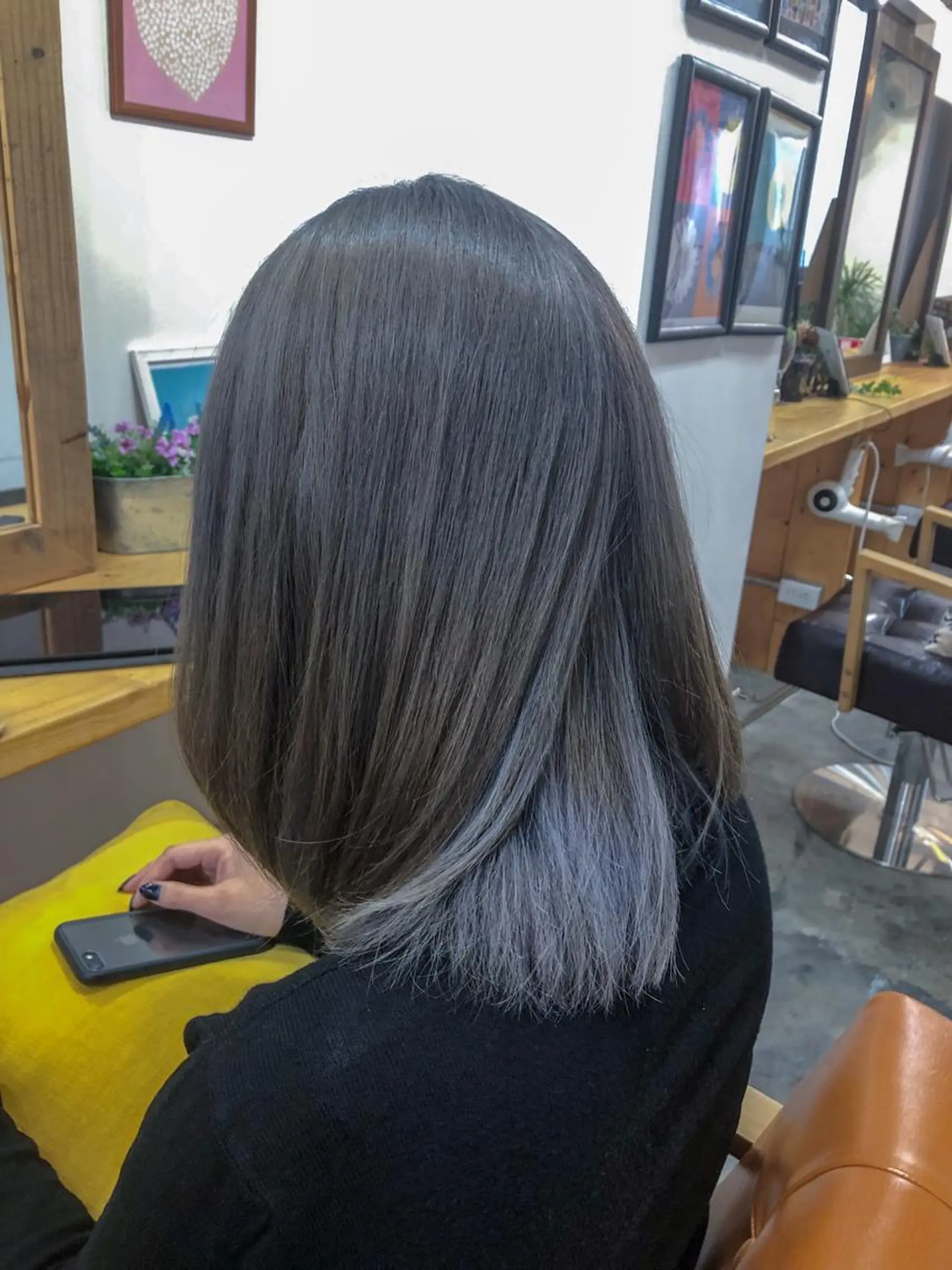 ミディアム 髪質改善ayame 横山諒のヘアスタイル