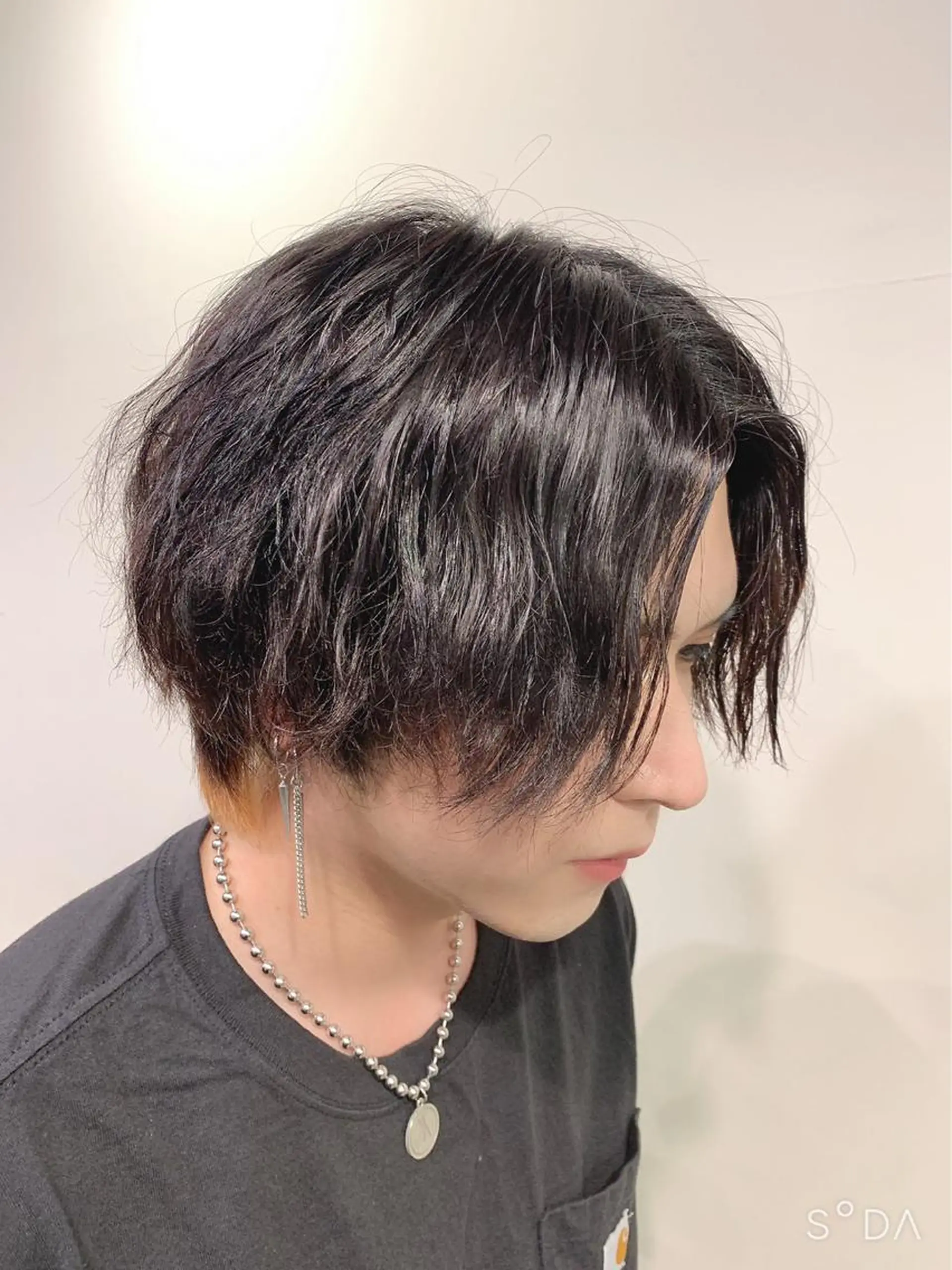 カラー メンズ メンズインナーカラー インナーカラー livLim所属・祖師ヶ谷大蔵艶髪職人 イシイのヘアスタイル