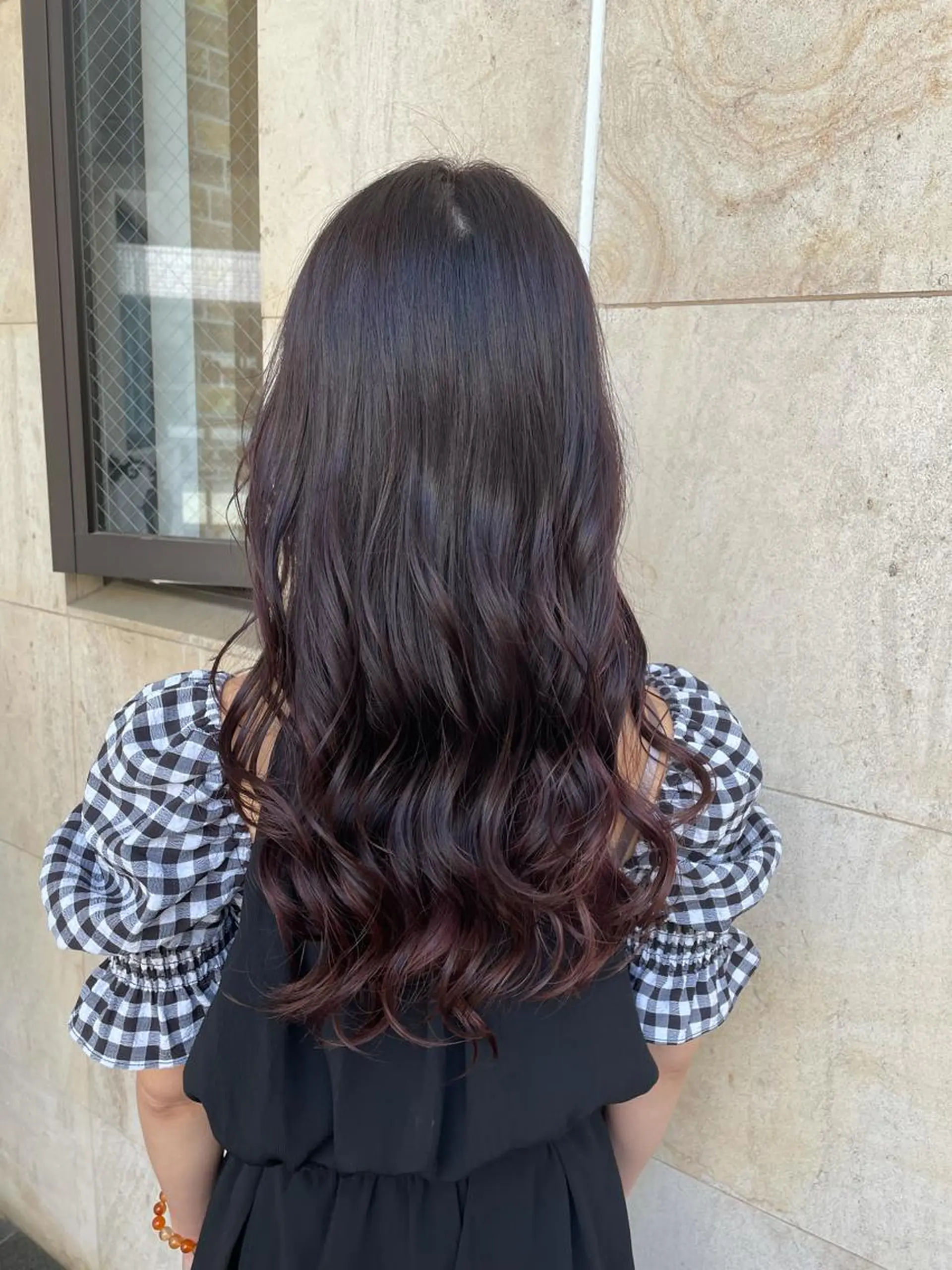 ロング カラー ミヤザキ タクトのヘアスタイル