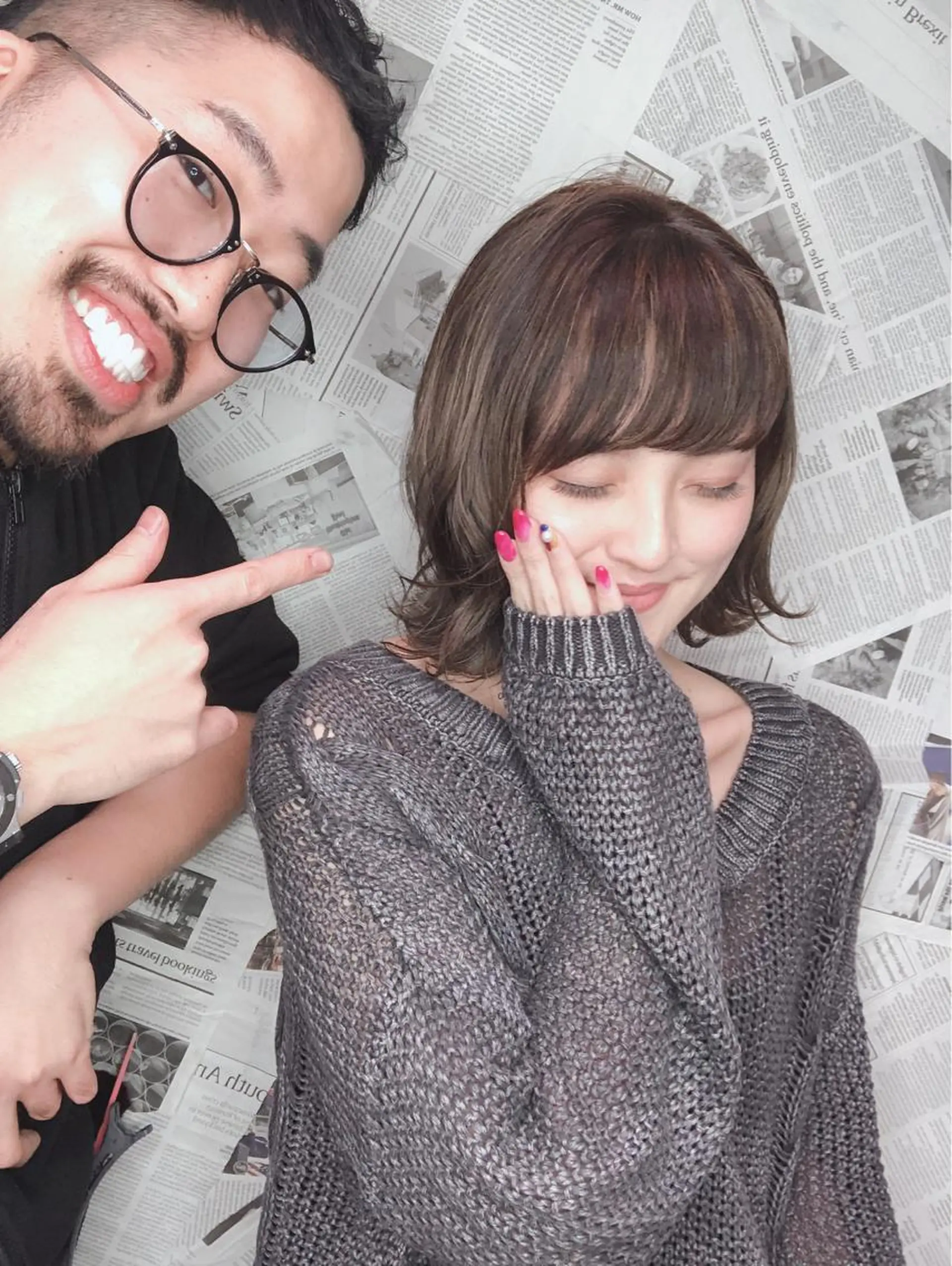ショート カット ヘアカラー トリートメント Toiro 中目黒のヘアスタイル