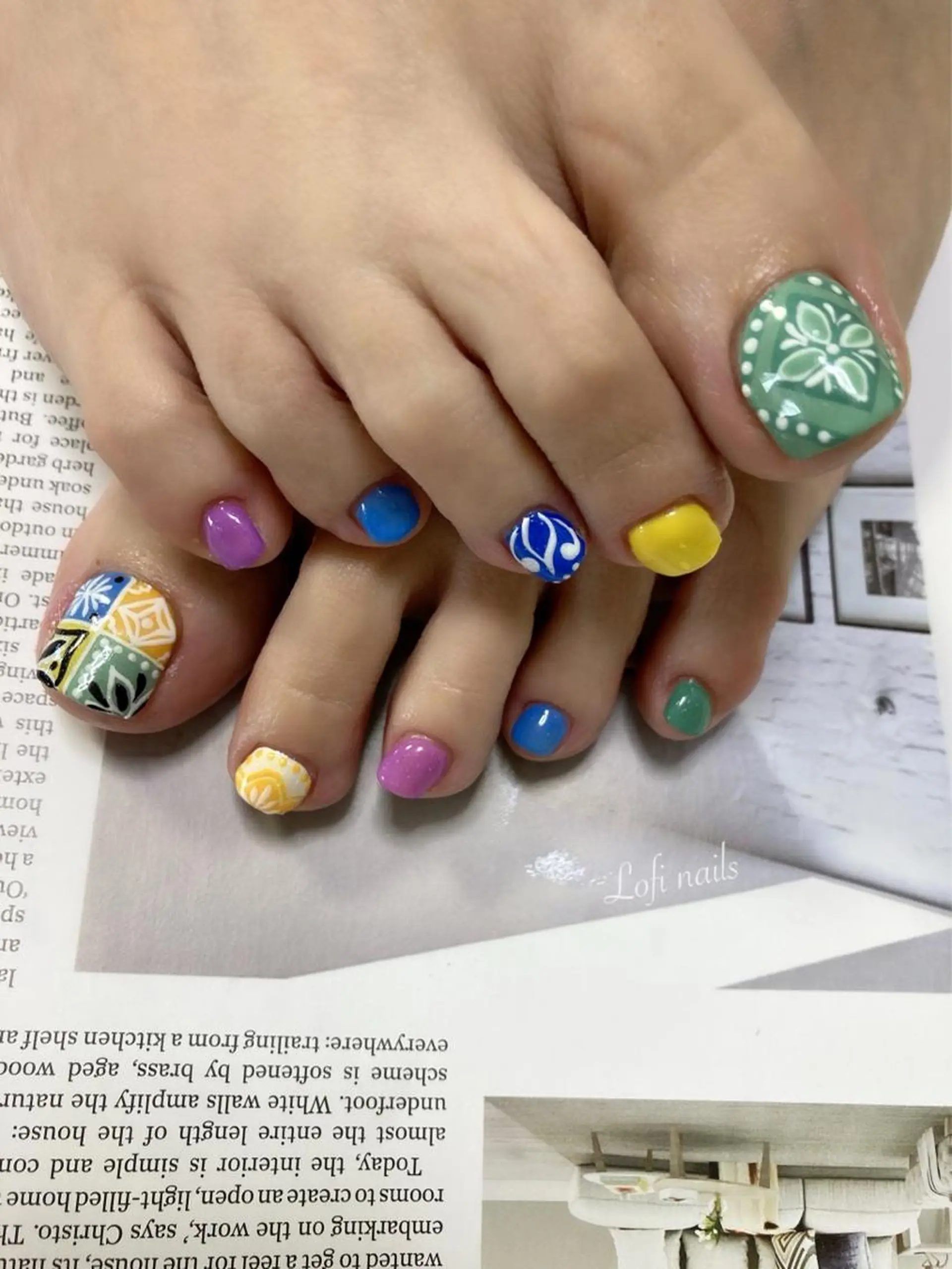 ネイル アートネイル Lofi nails ゆきこのネイルデザイン