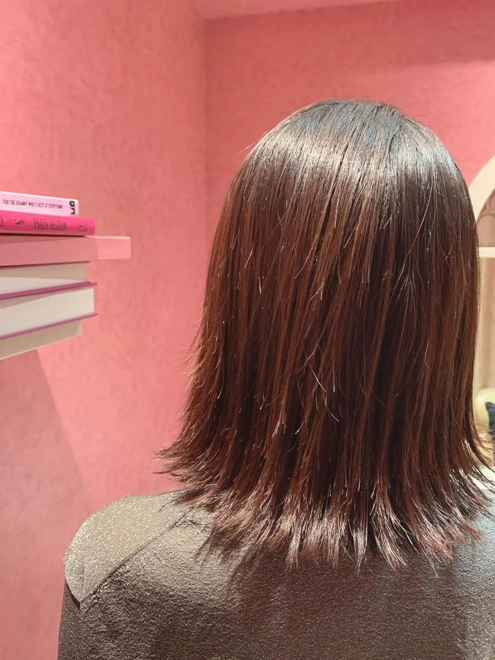 ショート カット ヘアカラー トリートメント 縮毛/ショート/ ボブ/レイヤー/小原のヘアスタイル