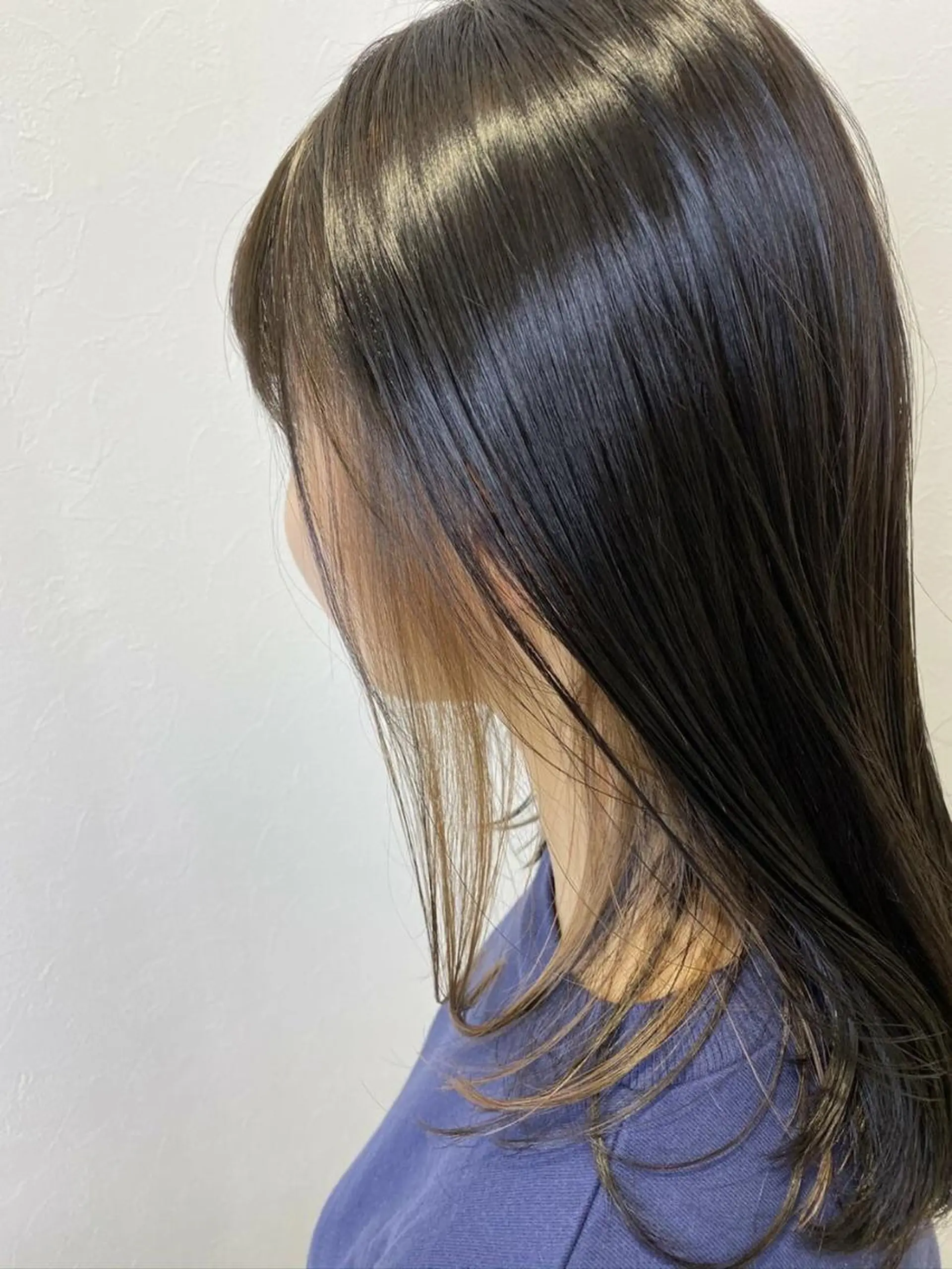 セミロング 🍑はらだ なつき🍑のヘアスタイル