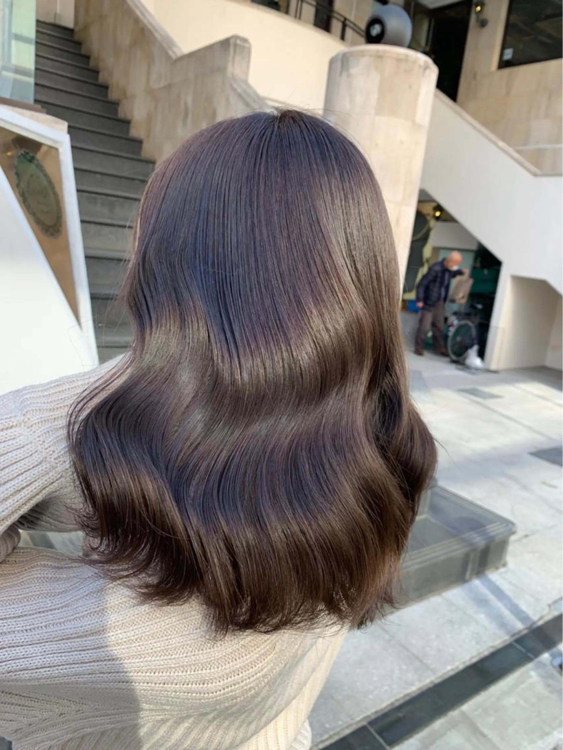 ロング カラー カット ヘアカラー トリートメント ヘッドスパ 韓国風/美髪/透明感 hiroのヘアスタイル