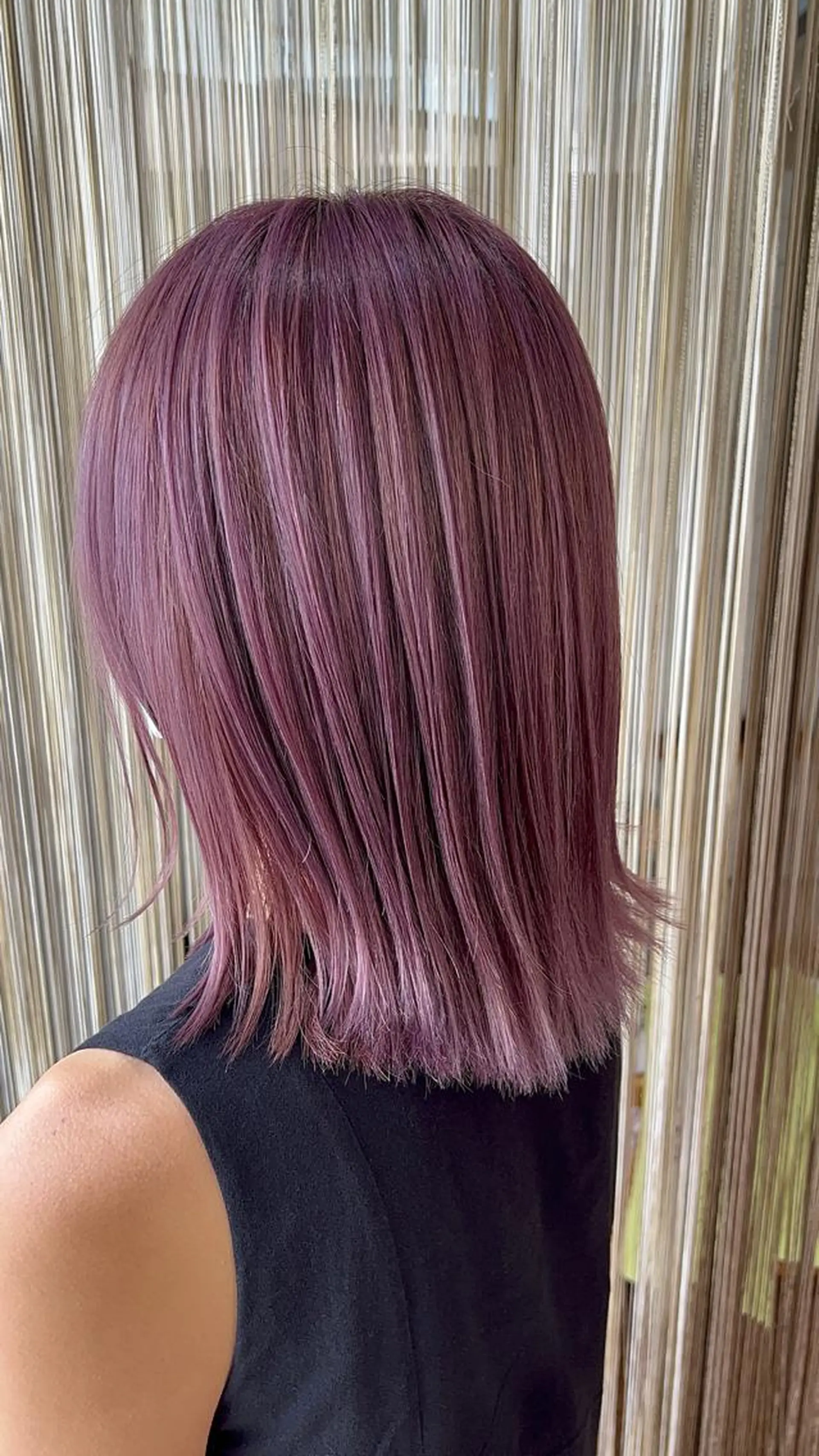 ミディアム 脱白髪染め専門　清水 和馬のヘアスタイル