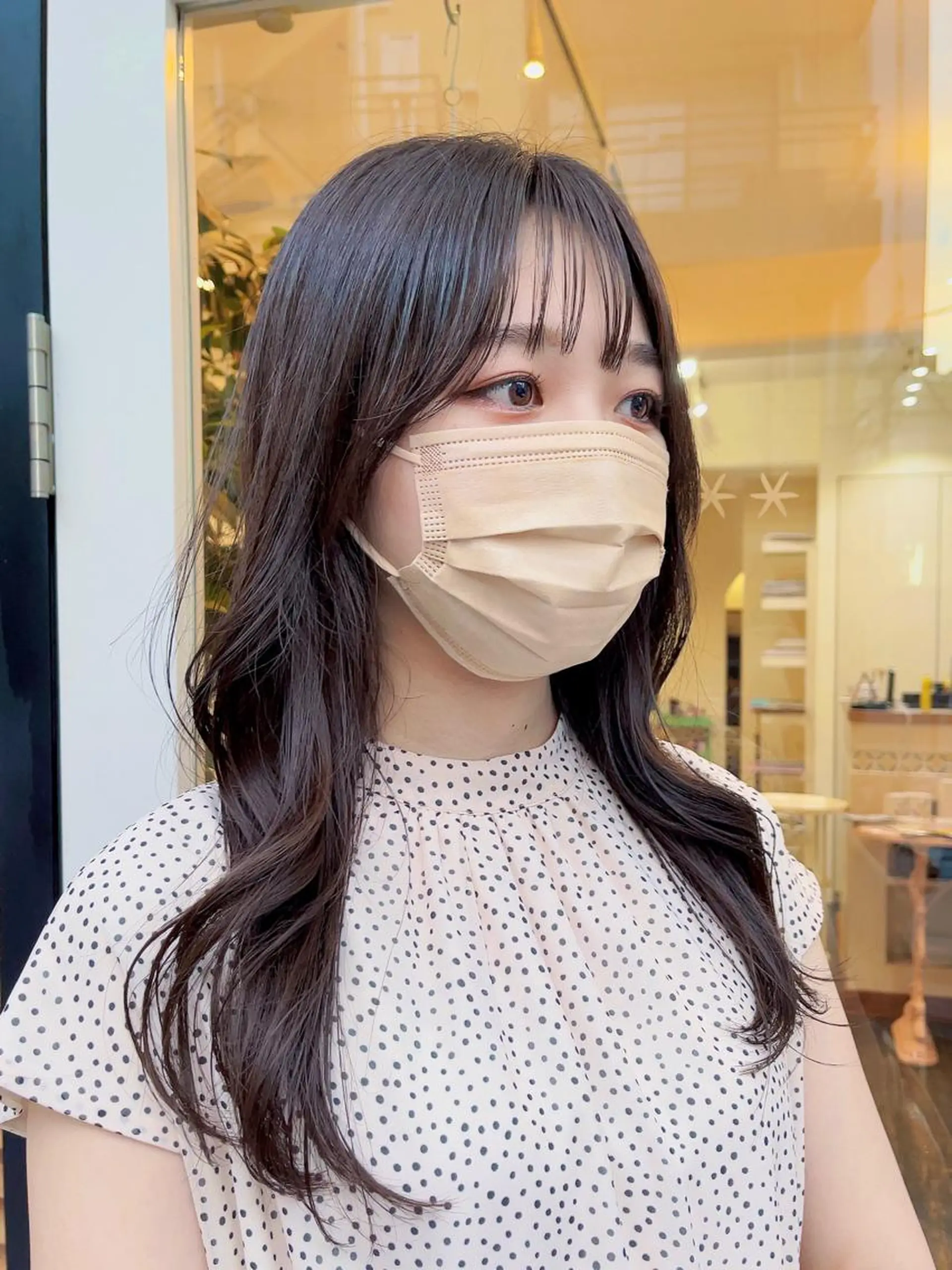 セミロング 髪質改善 髪質改善カラー☆ ヘアアレンジmiyuのヘアスタイル