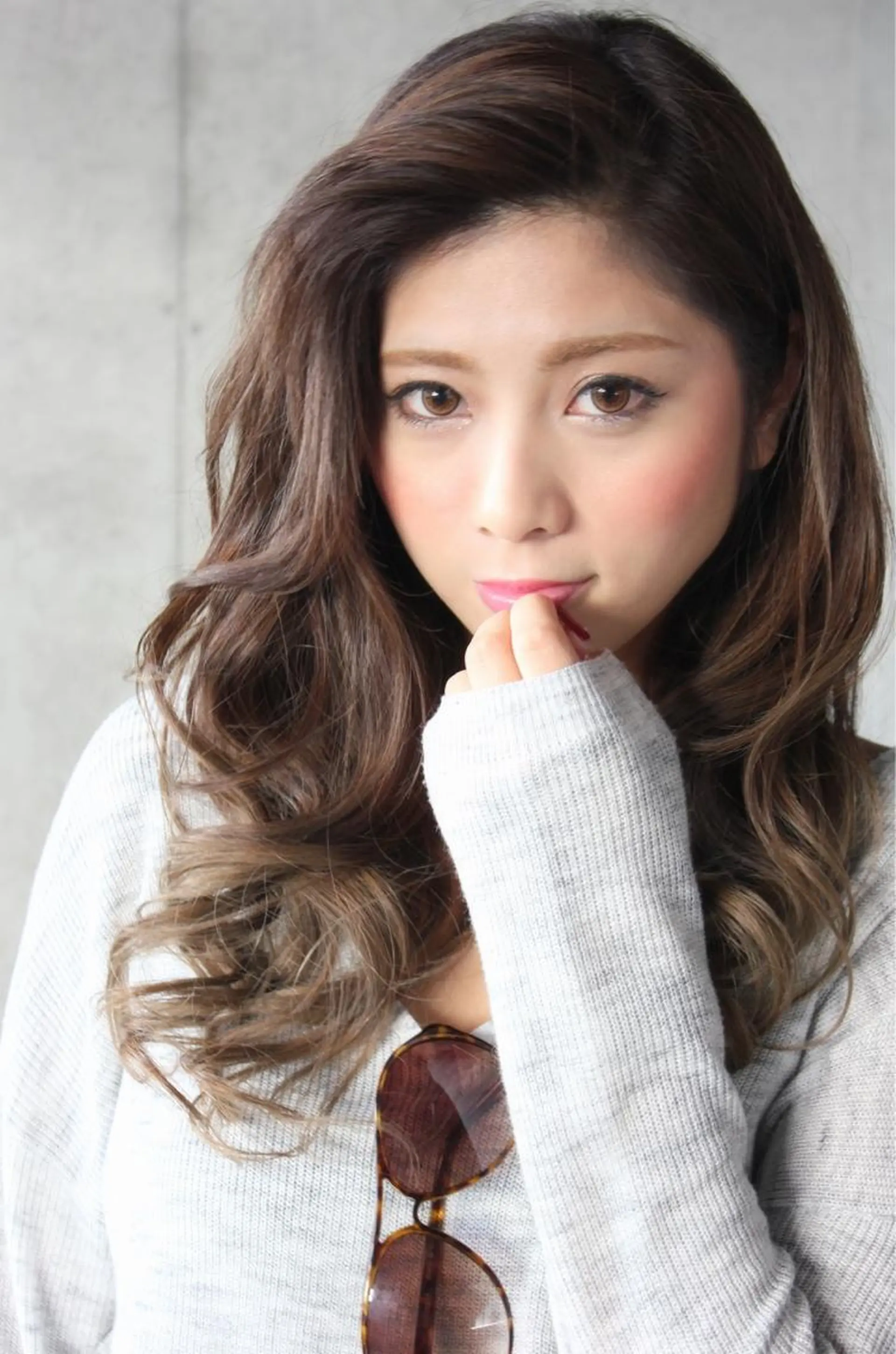 ロング カラー アッシュ グラデーションカラー 代表　YUKI ☆のヘアスタイル