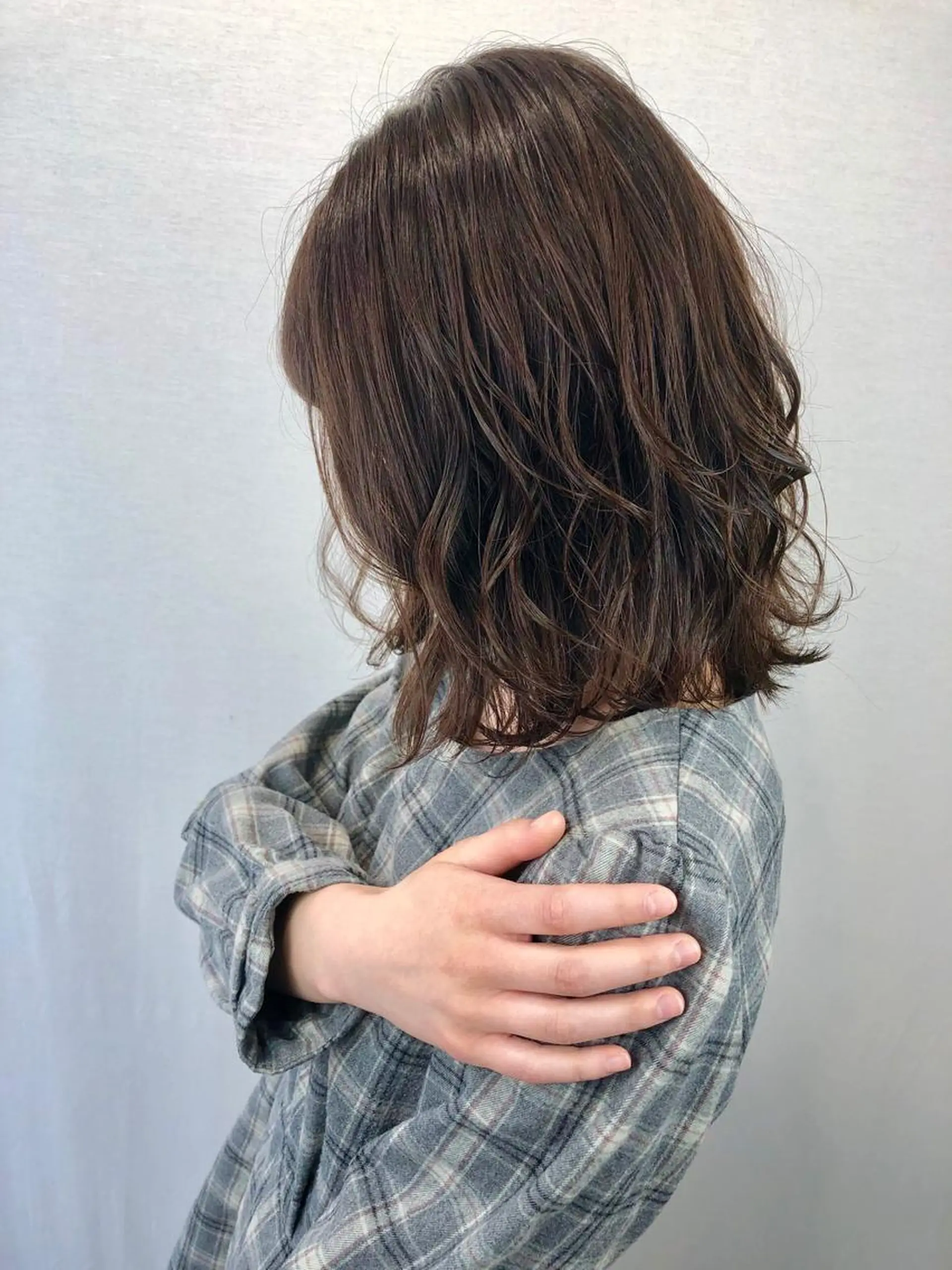 セミロング カラー ブラウンカラー ショコラブラウン レイヤーカット 2nd所属・🤍2nd🤍田所 美希のヘアスタイル
