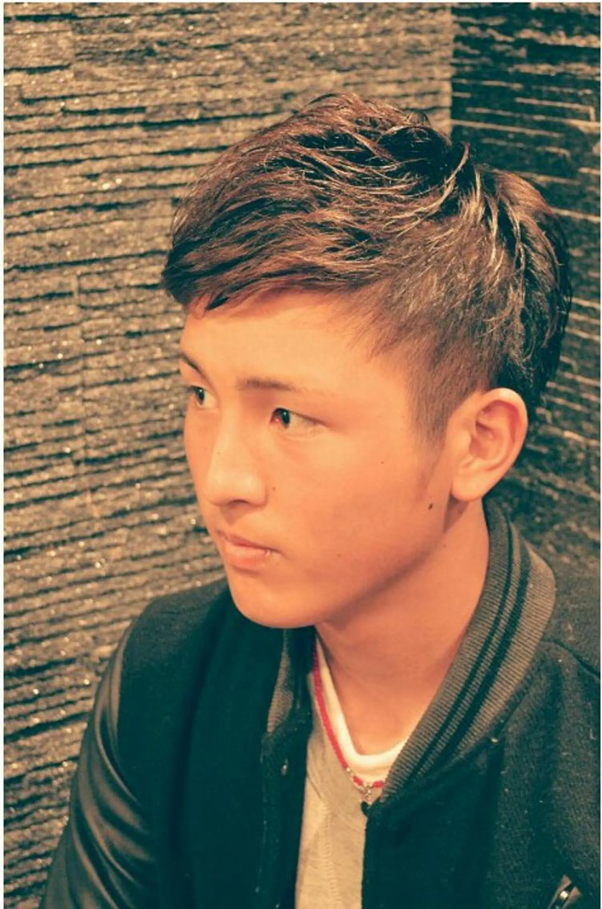 ショート メンズ ショートヘア hiroginza新橋銀座口店モデル専用所属・岩間 佳祐のヘアスタイル