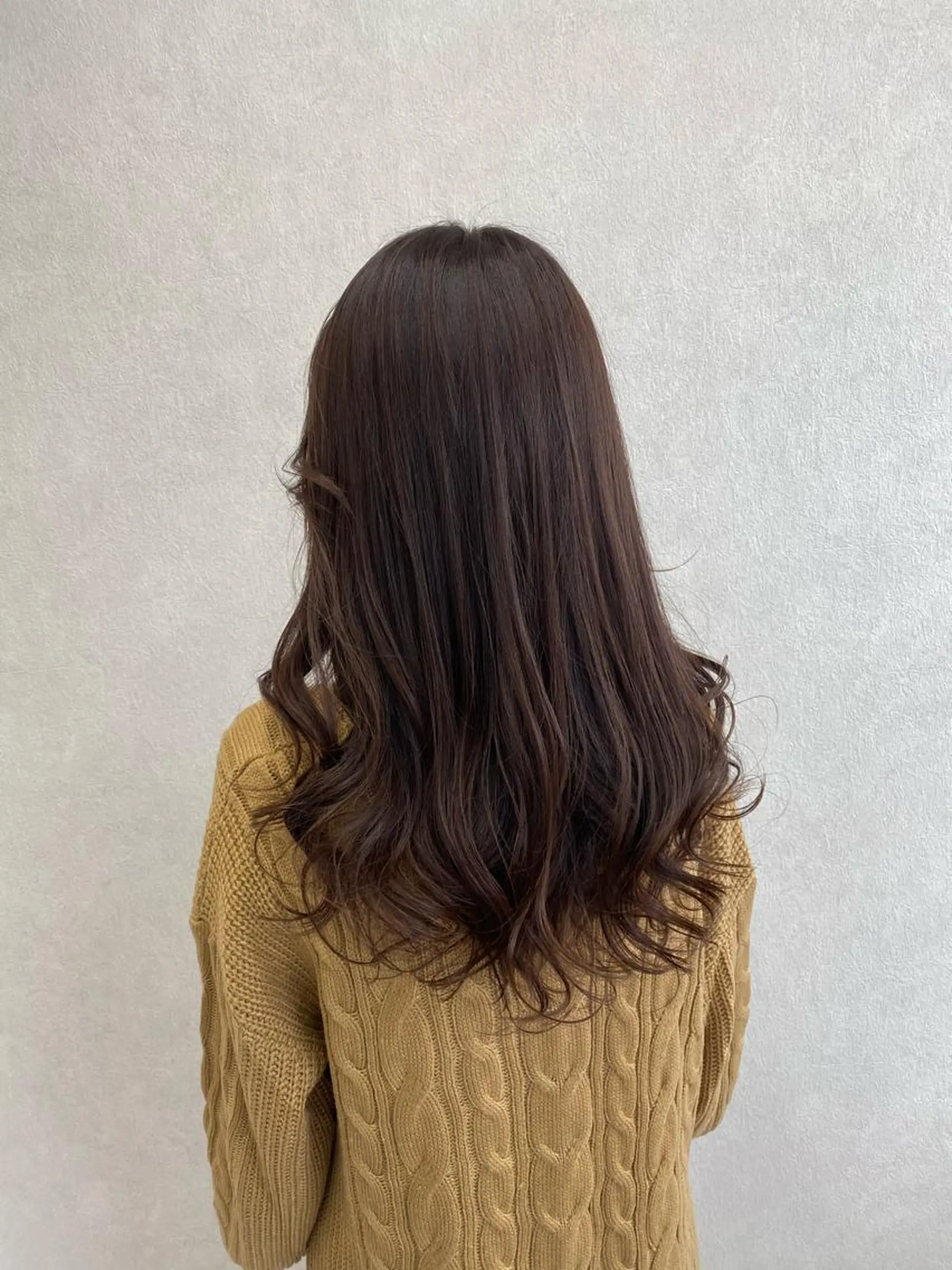 ロング カラー カット ヘアカラー トリートメント tocca 💜石田愛結💜のヘアスタイル