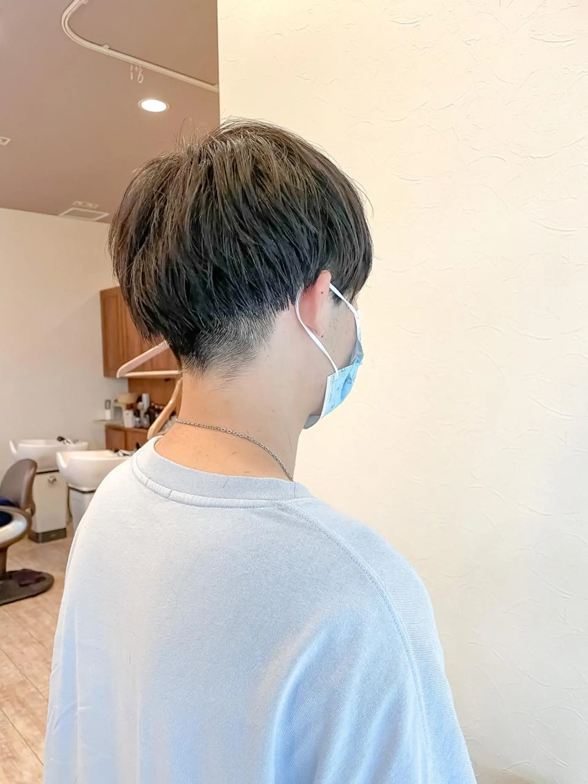 ショート メンズ マッシュ マッシュヘア SHANTi 飯塚 ヘアセット/髪質改善のヘアスタイル