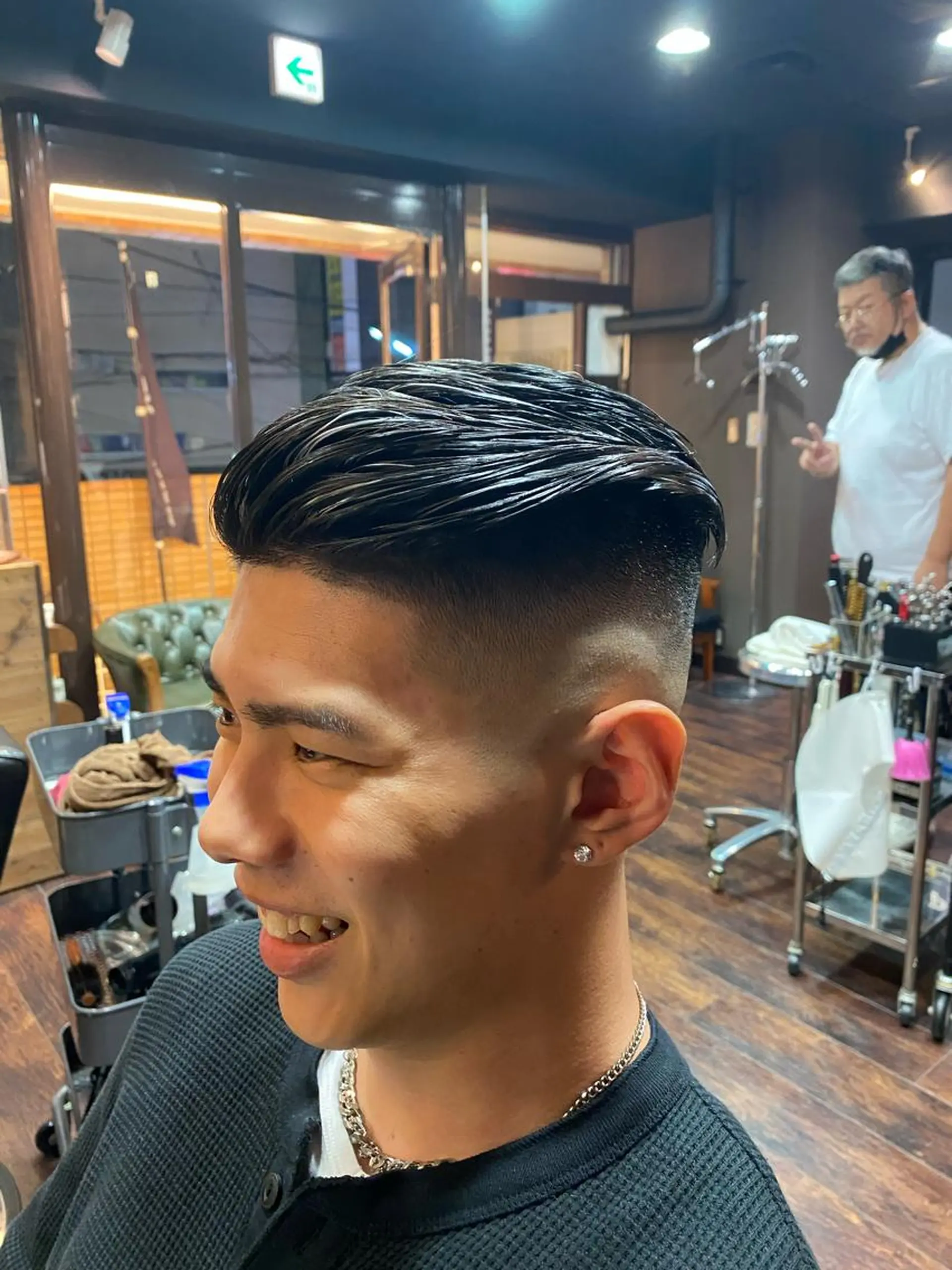 メンズ フェードカット メンズハイライト NYLON所属・TopStylist ⭐️HIKARU⭐️のヘアスタイル