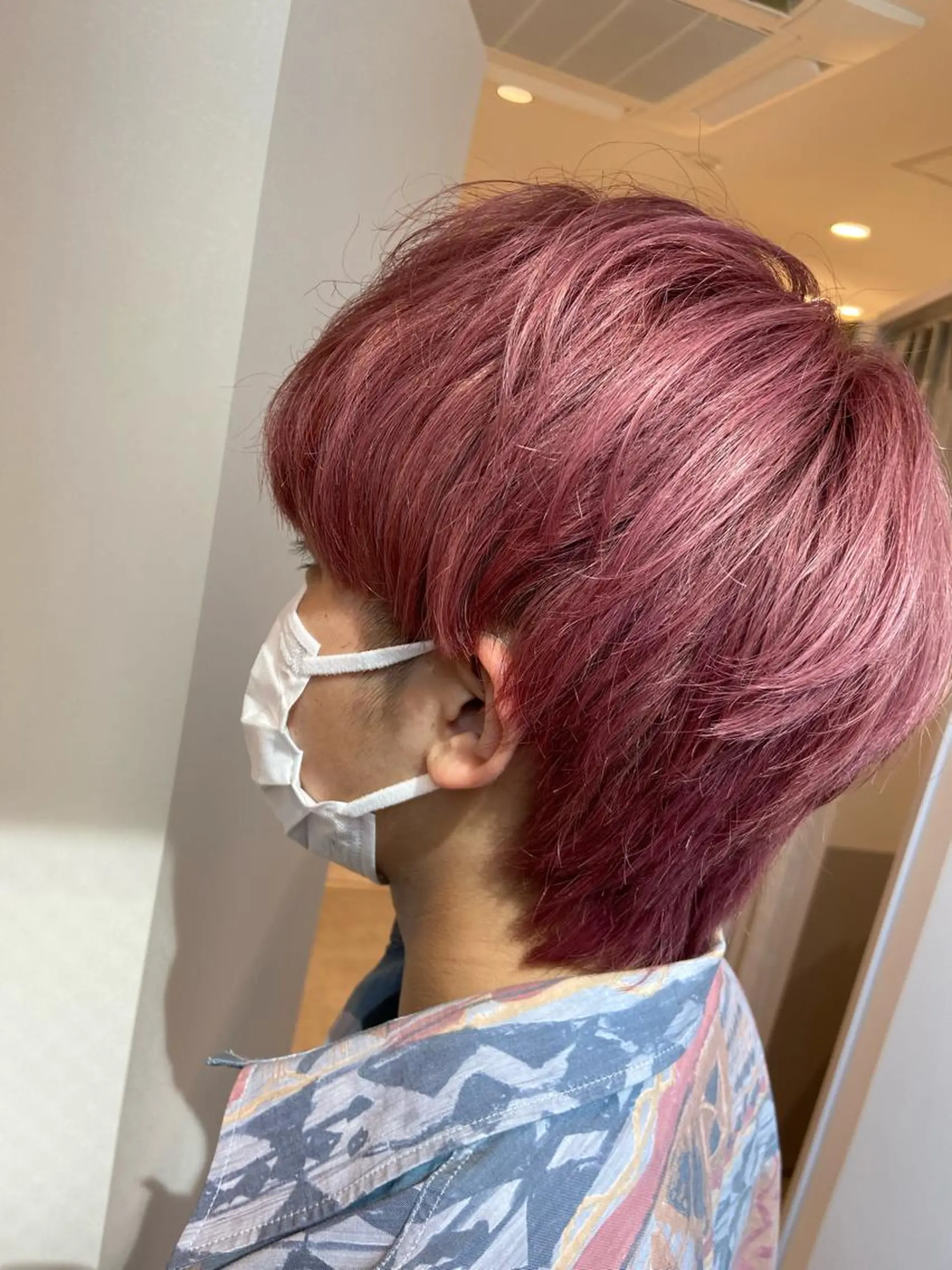 メンズ チナツ ，のヘアスタイル