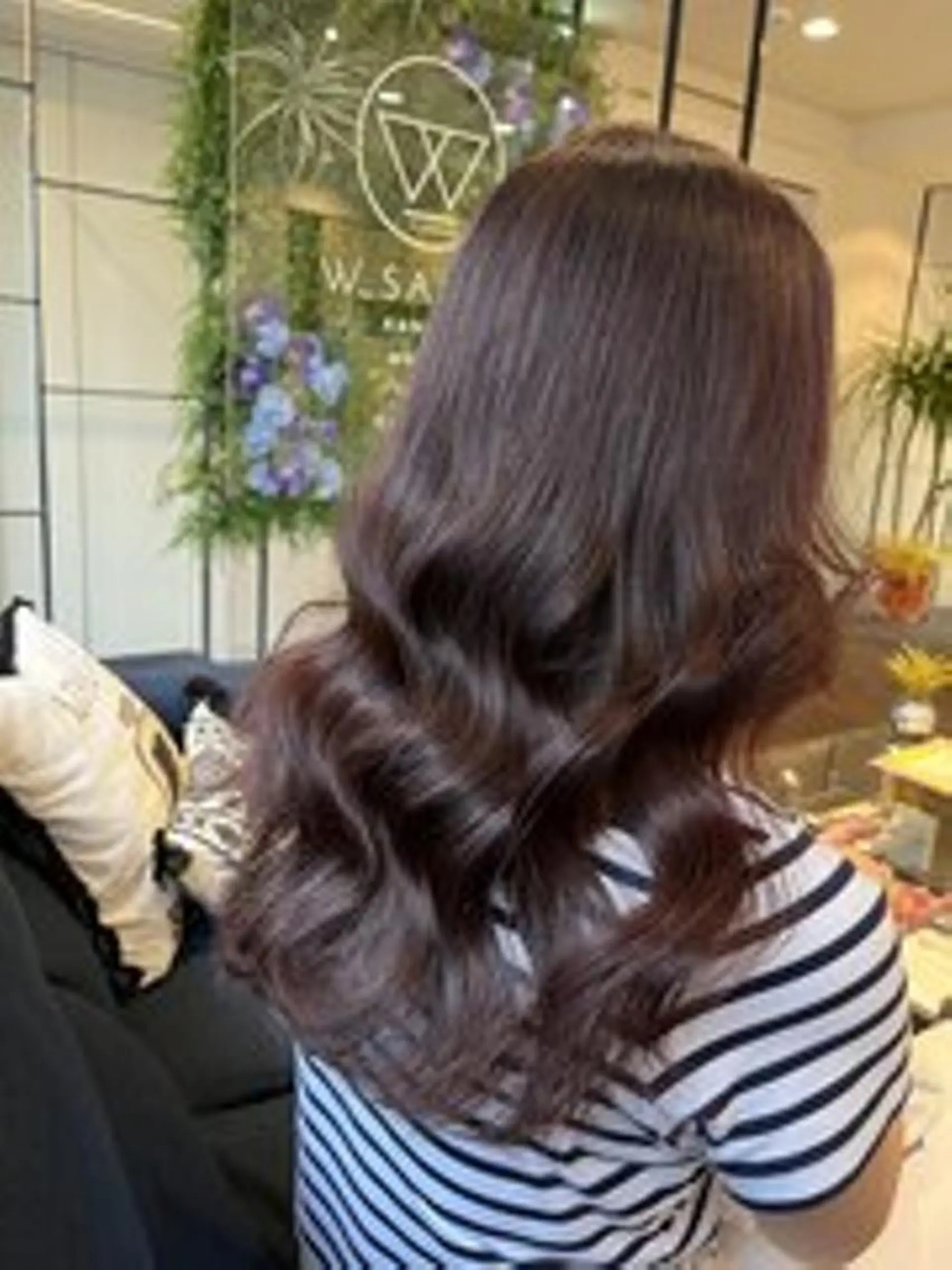 ロング カラー ヘアカラー 高田 羊真のヘアスタイル