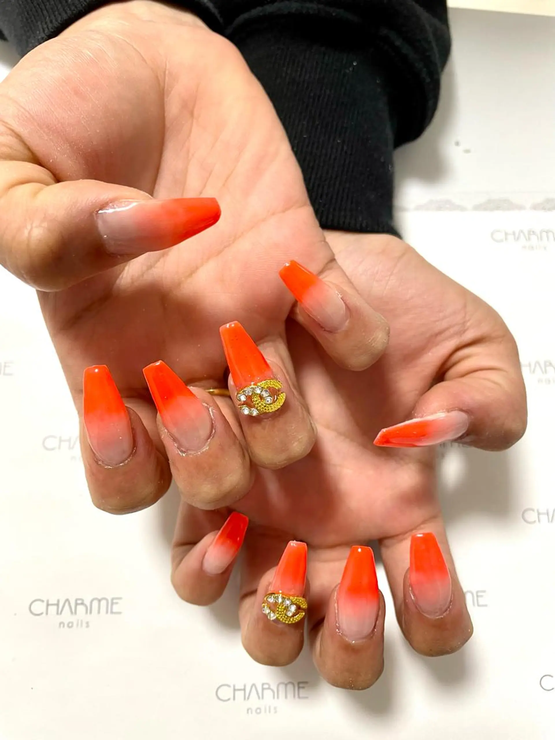 ネイル ハンドネイル 🌙🫧CHARME (RUKA)🦋🫧のネイルデザイン