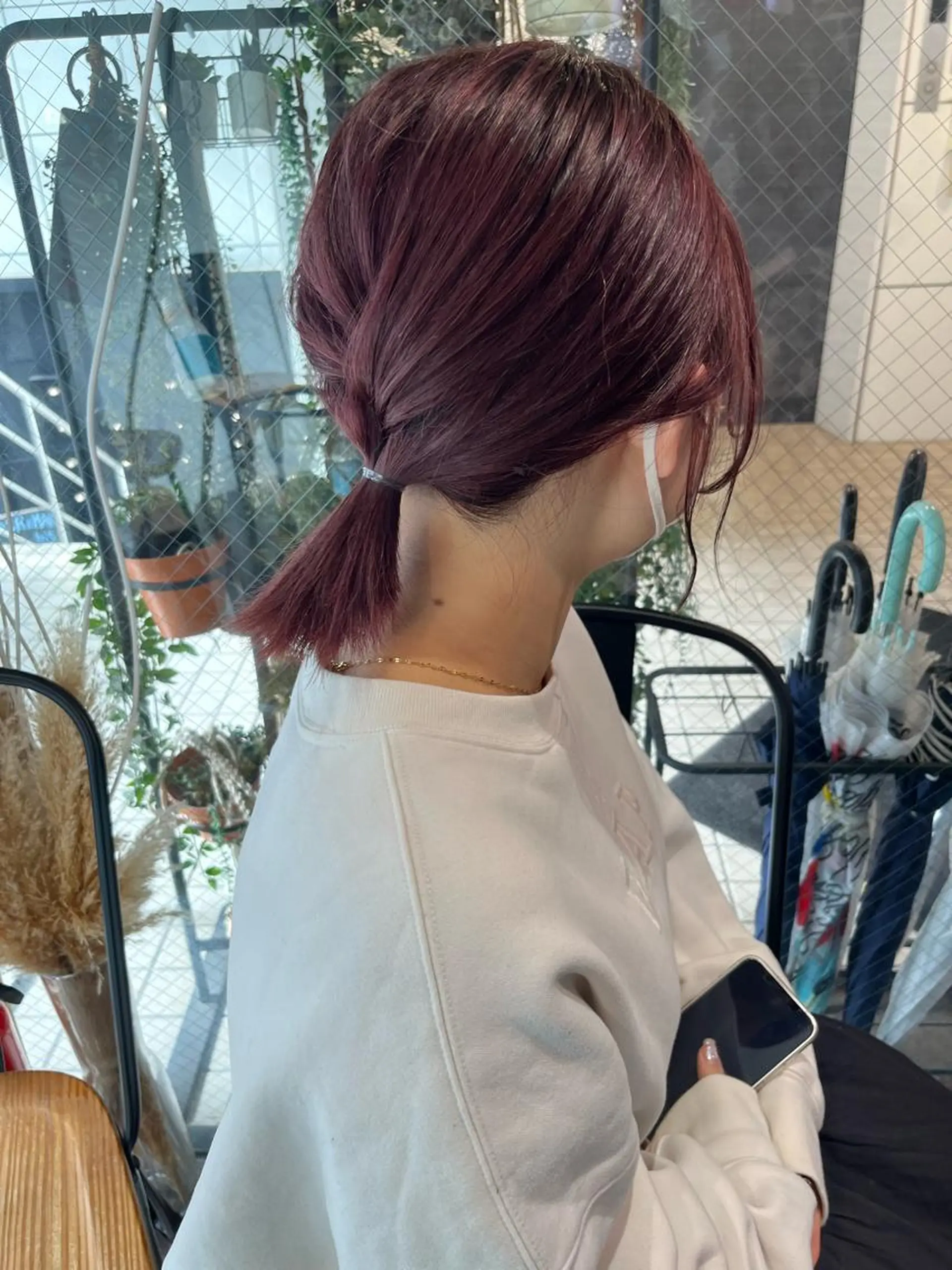 カラー ブリーチ ケアブリーチ ダブルカラー イヤリングカラー ハイライトカラー 💖デザインカラー/ タダ ハナカ💖のヘアスタイル