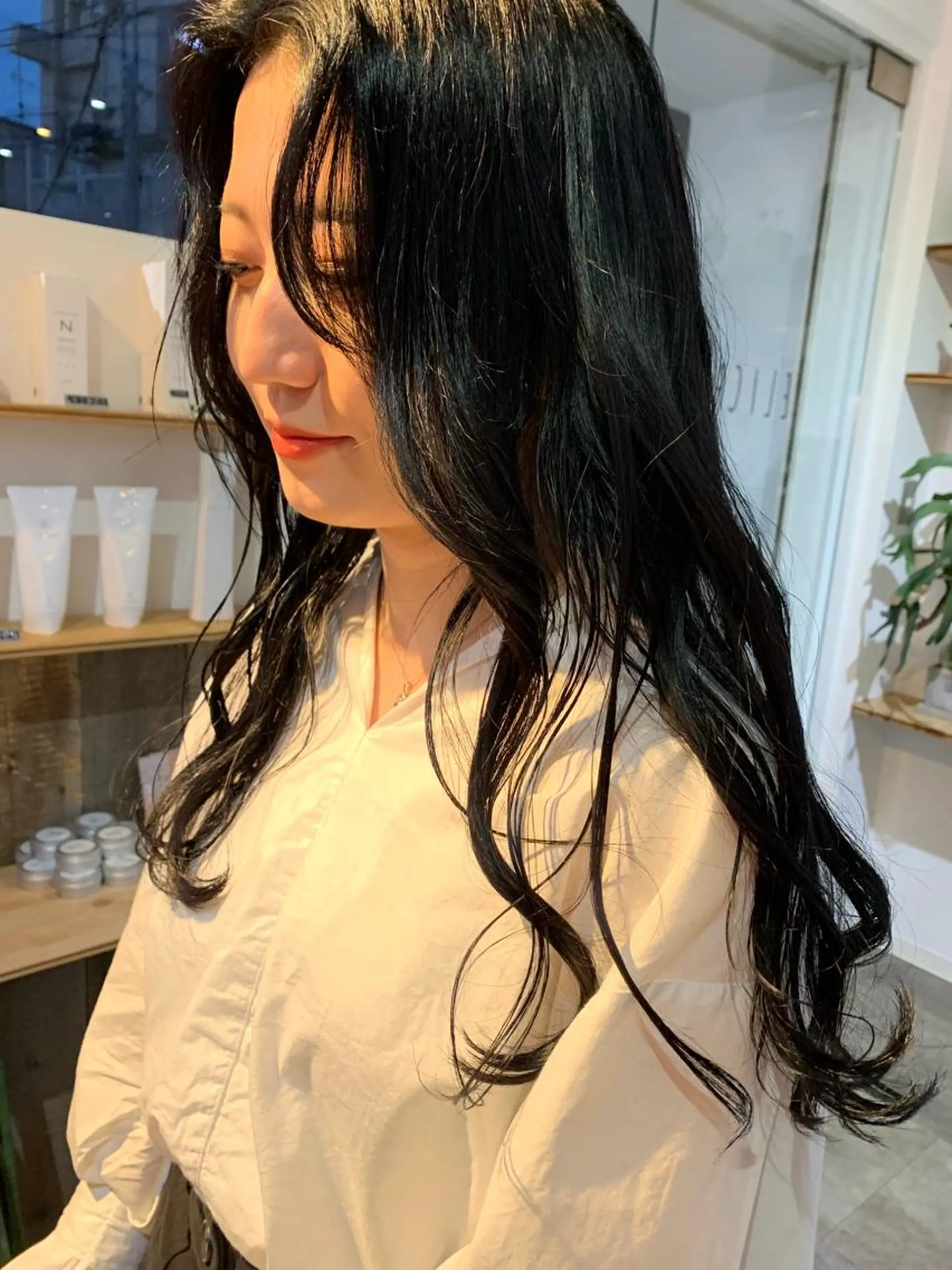 ロング カラー オルチャンヘア カット ヘアカラー トリートメント パーマ/透明感カラー /ボブ/吉田一生のヘアスタイル