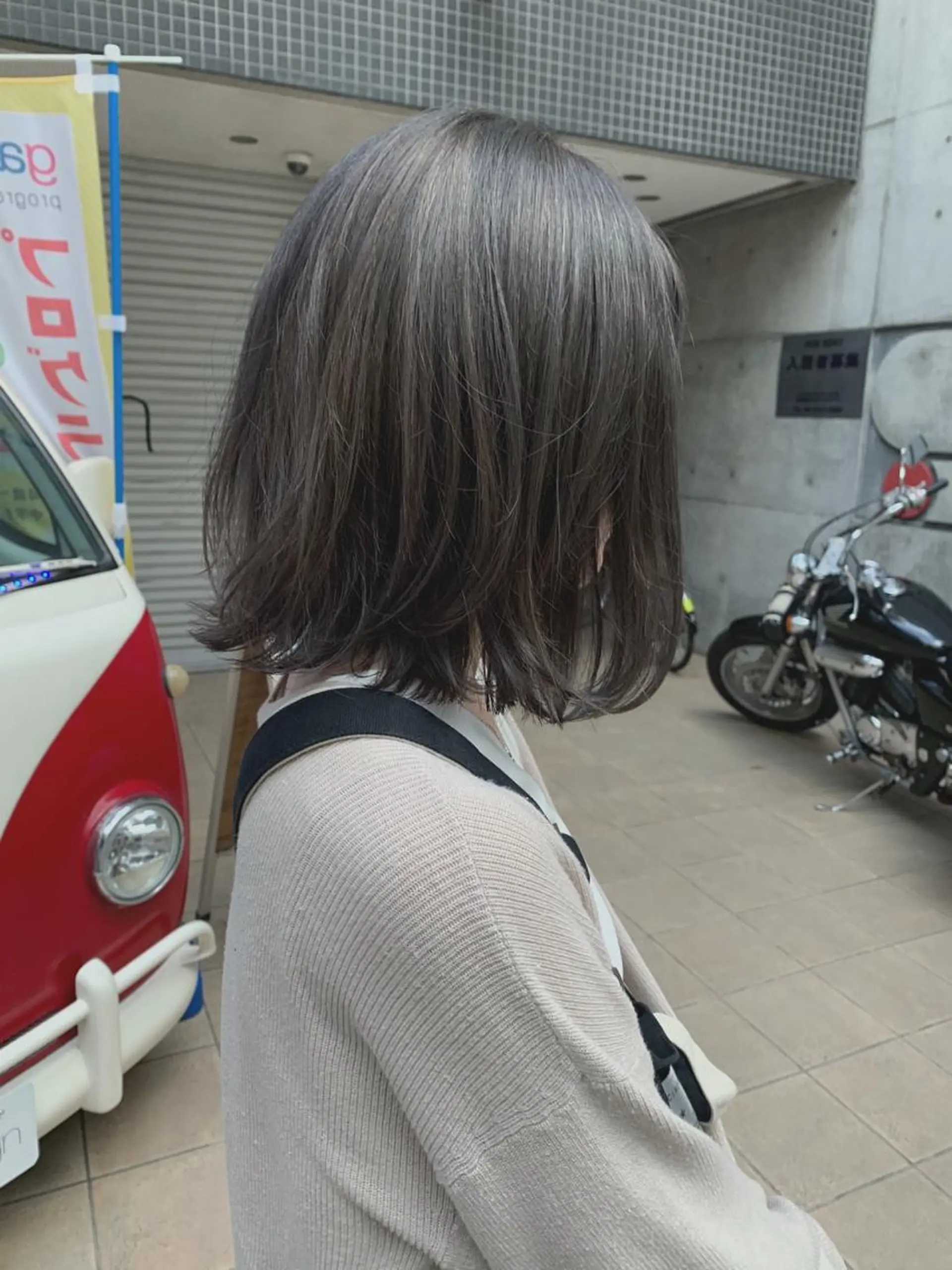 ミディアム カラー カット ヘアカラー WEG所属・韓国レイヤー/艶髪 WATSUKIのヘアスタイル