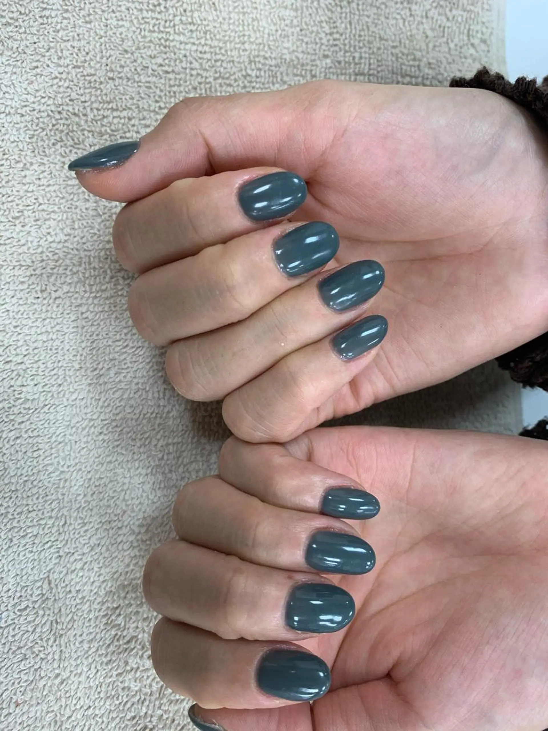 ネイル ブルー グリーン Bianca KIKUTIHARAのネイルデザイン