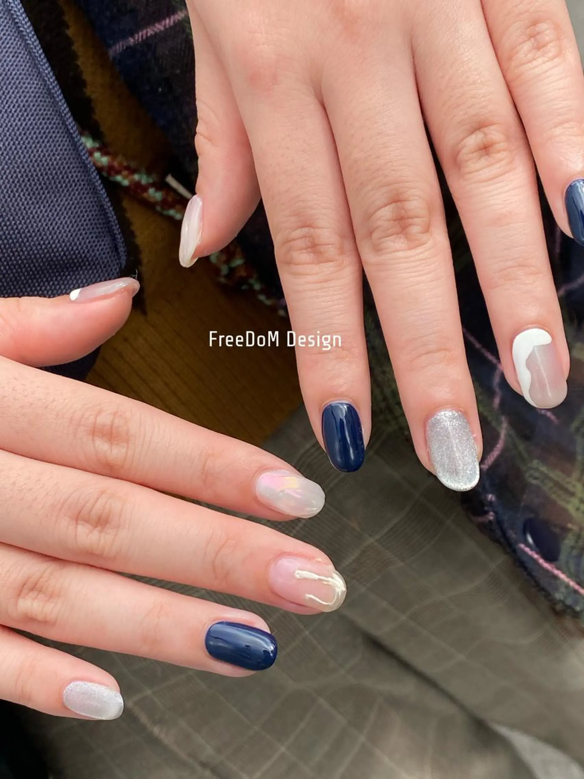 ネイル ＦreeDoＭ   Design所属・W KUMIのネイルデザイン
