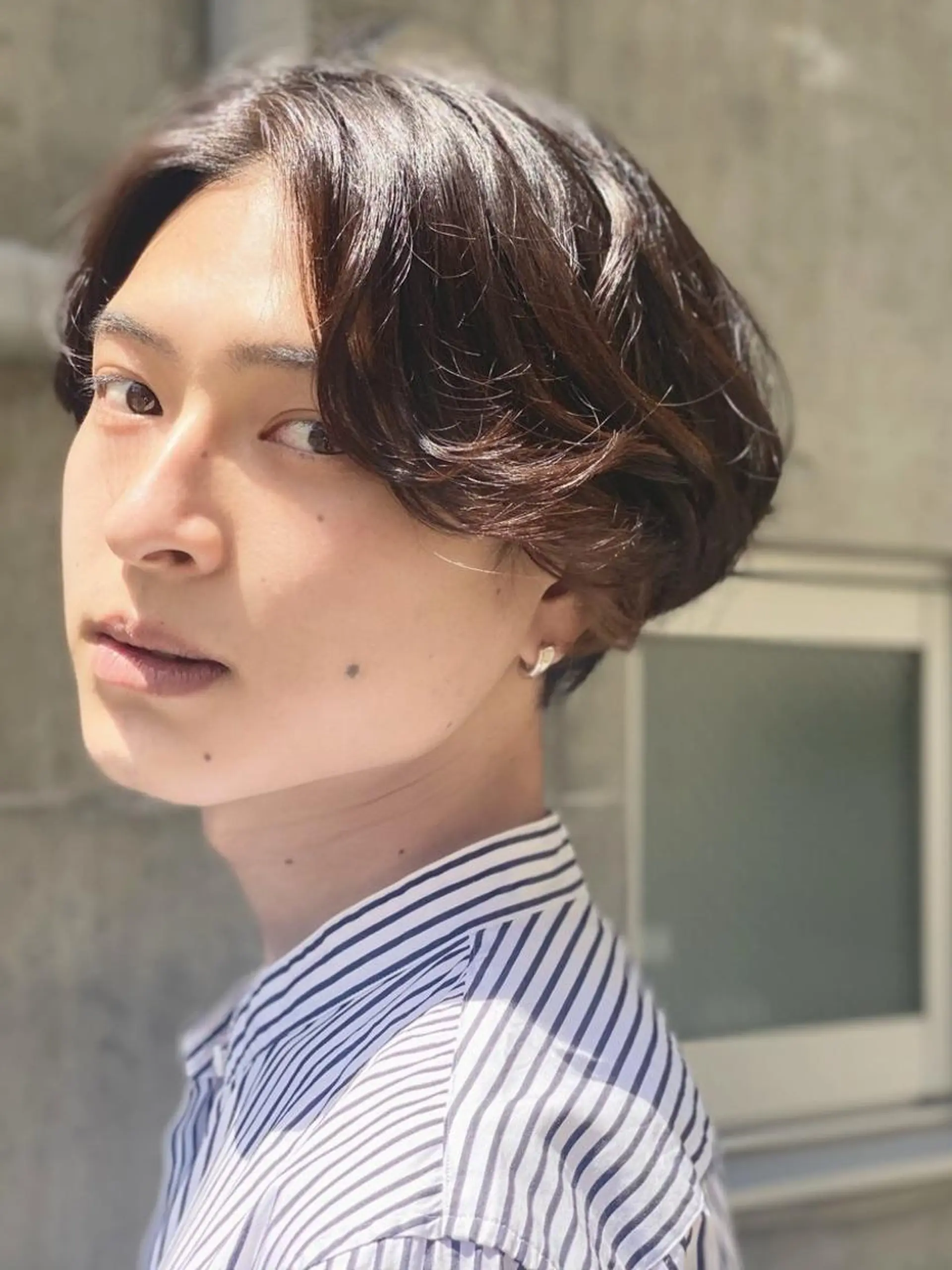 カラー パーマ メンズ I-CON所属・髪質改善/美髪のプ口 中島みきのヘアスタイル