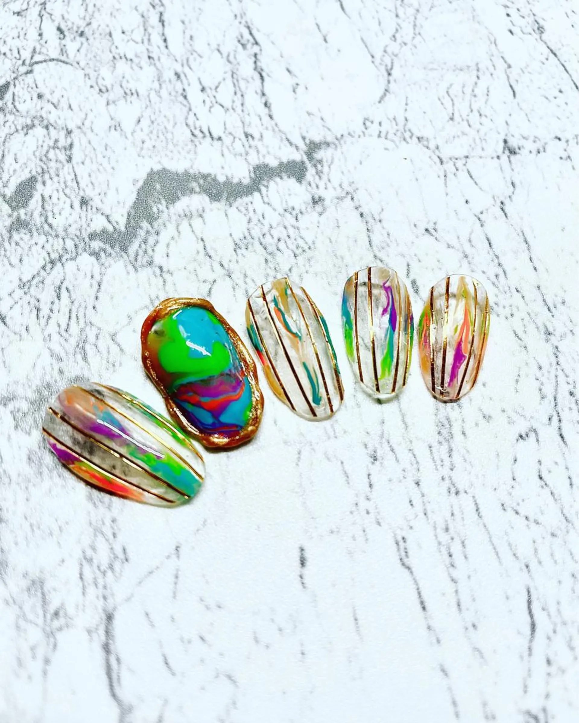 ネイル ニュアンスネイル doux BORIEのネイルデザイン