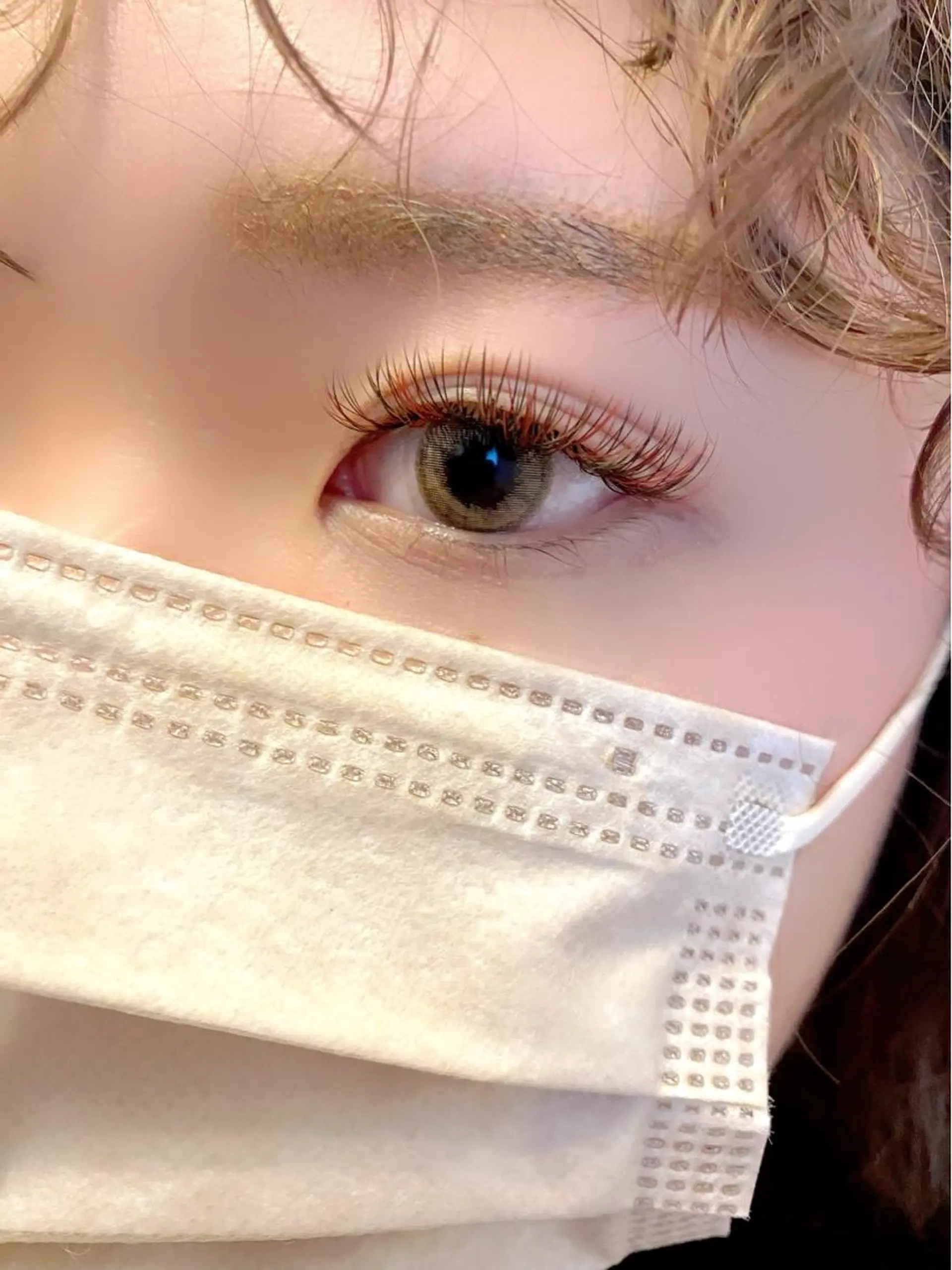 カラー マツエク・マツパ genic_MATSUGEnoOMISE所属・Nishikawa 🤍のマツエク・マツパデザイン