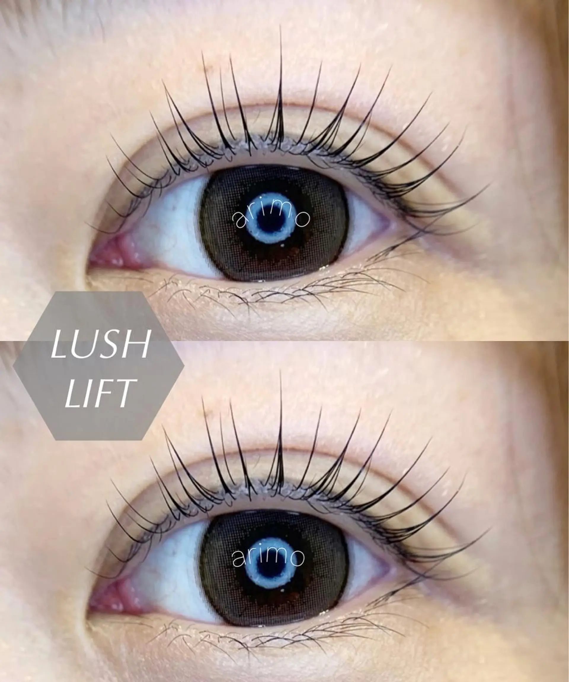 マツエク・マツパ マツパ arimo hair&eyelash所属・arimo アイリスト右原のマツエク・マツパデザイン